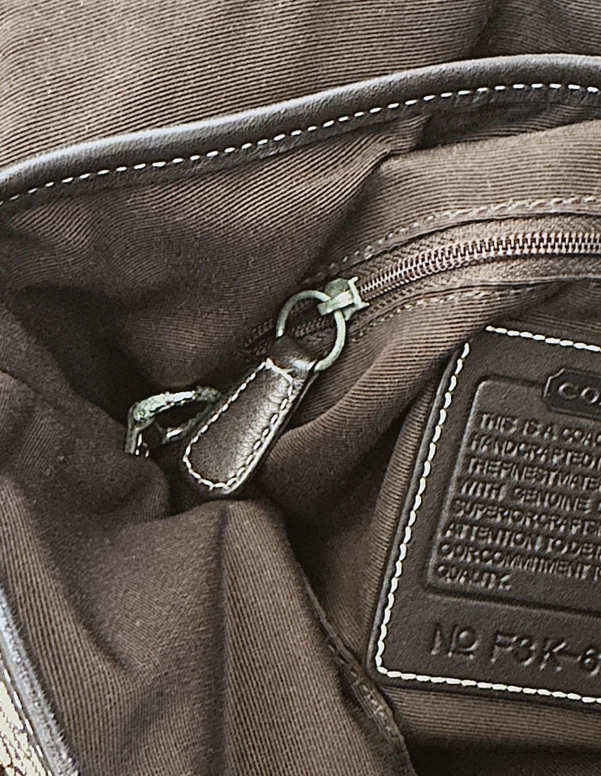 Coach Coach Vintage Soho Monogram Bag Size ONE SIZE - 11 Thumbnail
