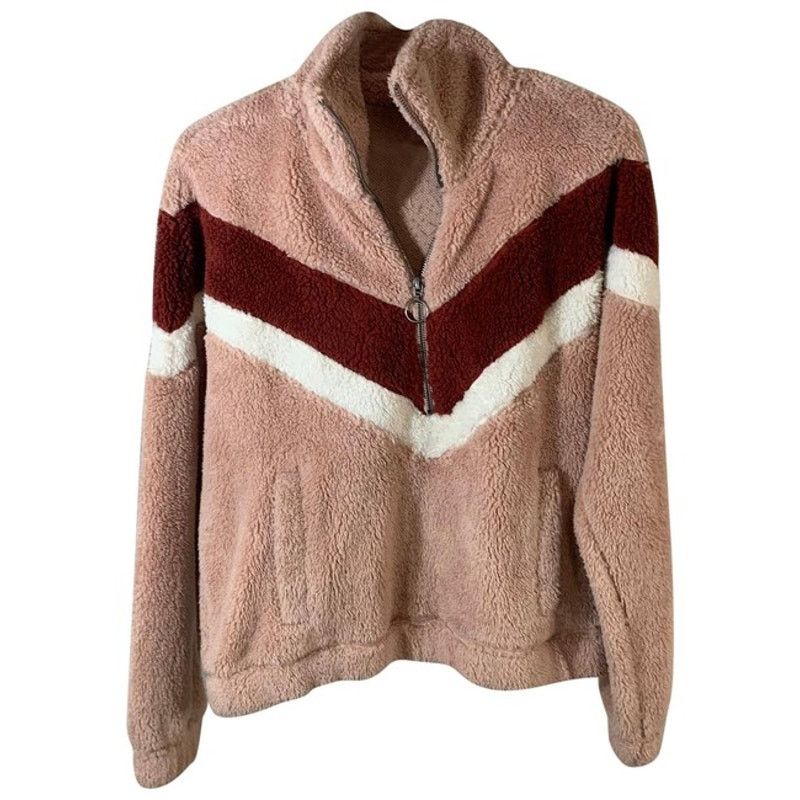 Abercrombie & Fitch Abercrombie & Fitch Fuzzy Teddy Fleece Size S Size S / US 4 / IT 40 - 1 Thumbnail