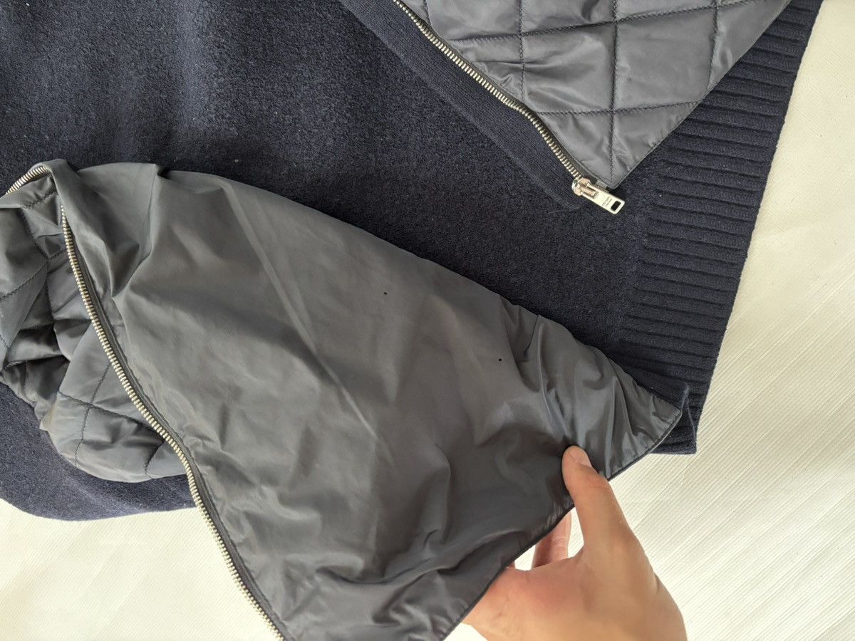 Prada Prada Quitted Wool Zip Jacket Size US XS / EU 42 / 0 - 14 Thumbnail