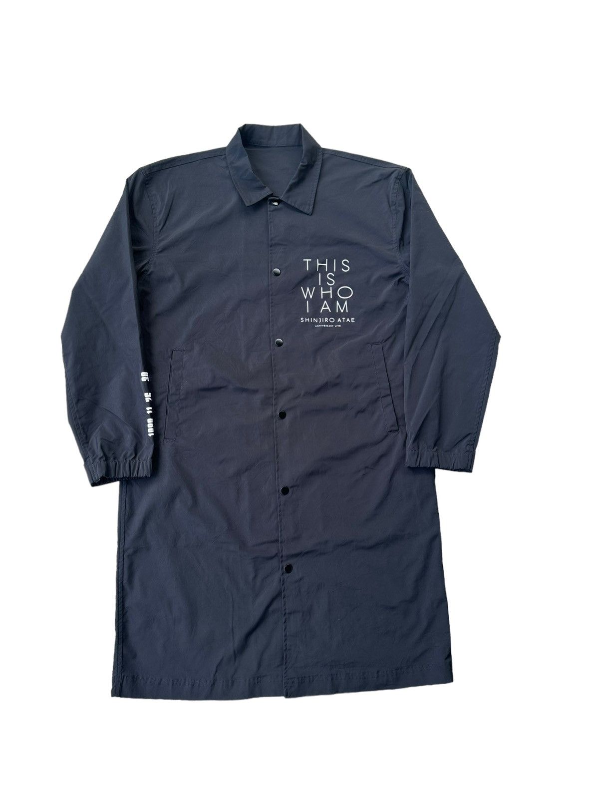 Designer Japan actor/songwriter Shinjiro Atae 30 aniversary long coat Size US M / EU 48-50 / 2 - 3 Thumbnail
