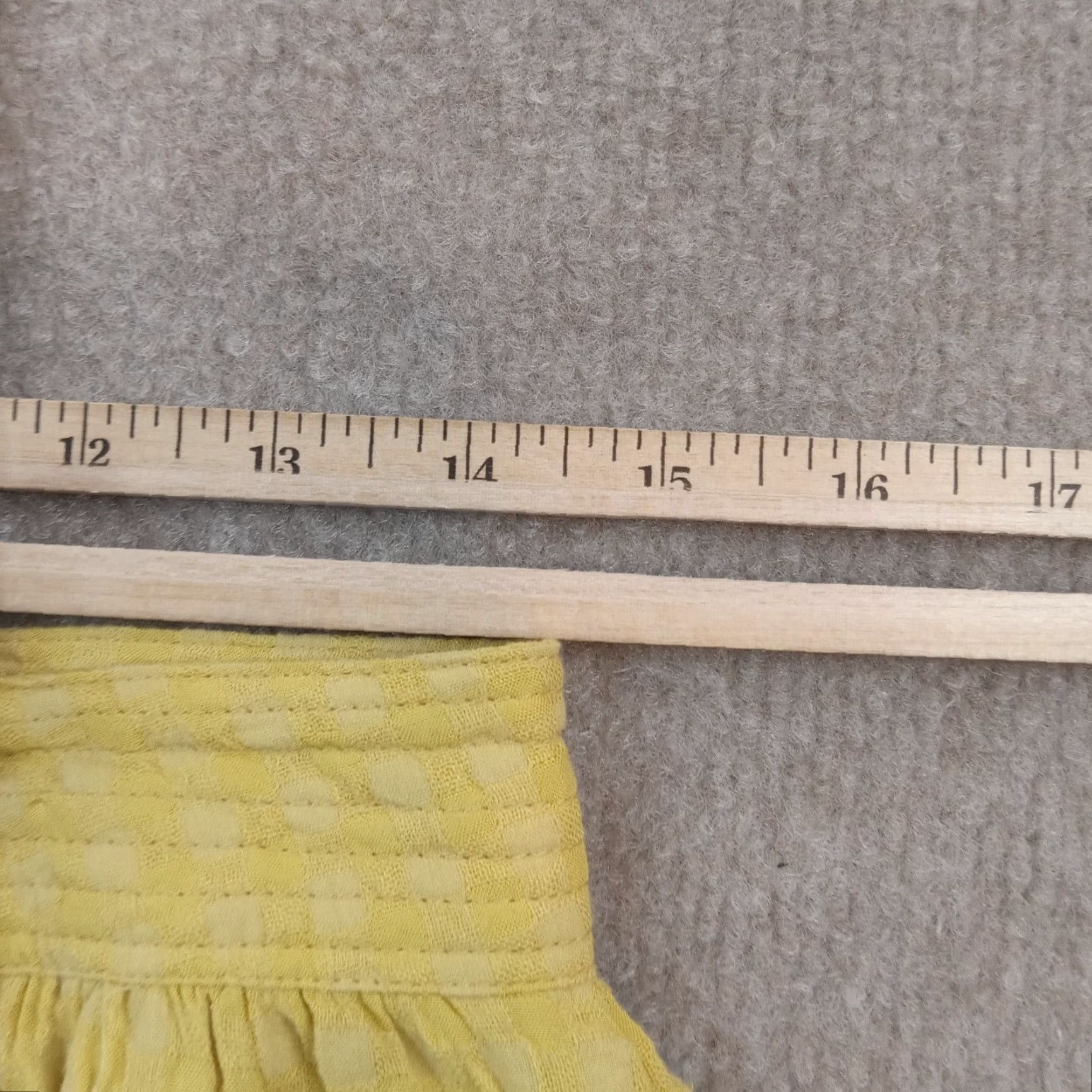 Vintage Alya Skirt Womens Small Yellow Knee Length Lined Buttons Casual Lightweight Z Size 28" / US 6 / IT 42 - 5 Thumbnail