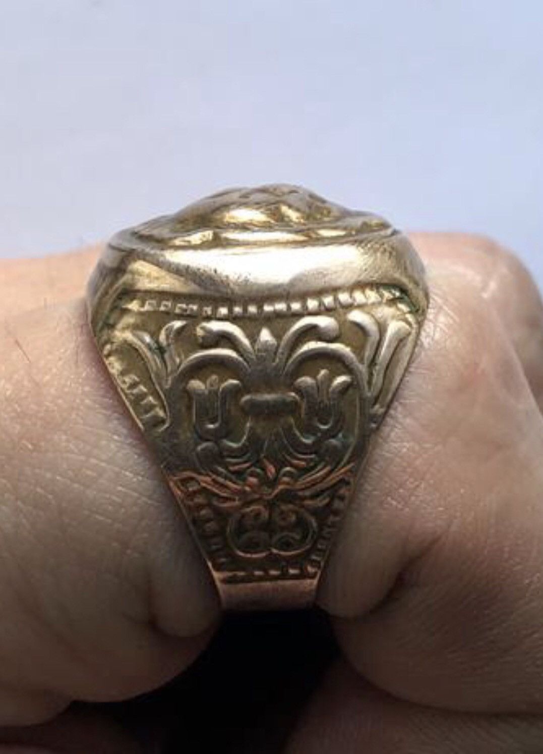 Other Ring Lion made in USSR 1985 Size ONE SIZE - 4 Thumbnail