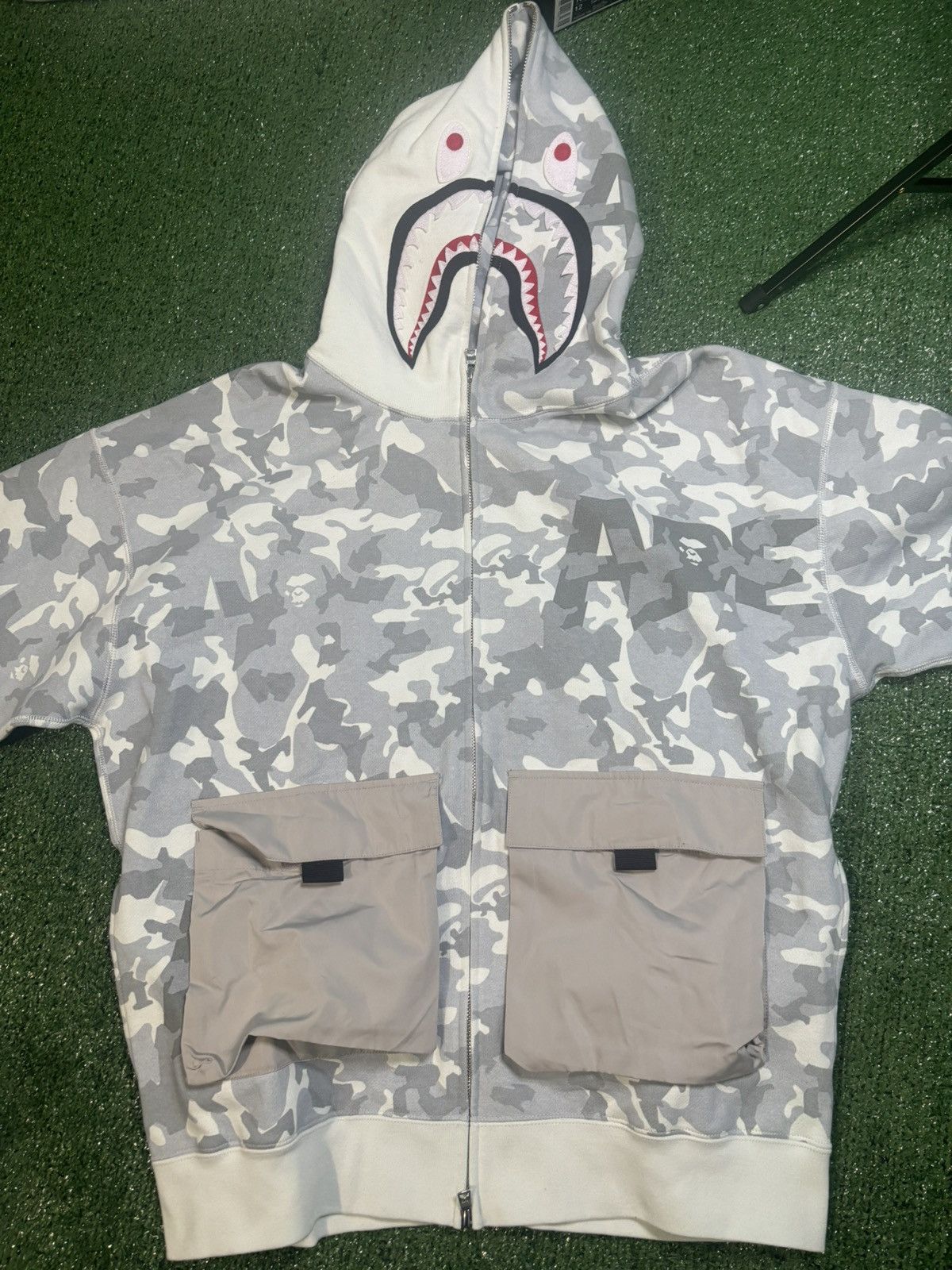 Bape Bape Shark Hoodie Size S / US 4 / IT 40 - 1 Thumbnail