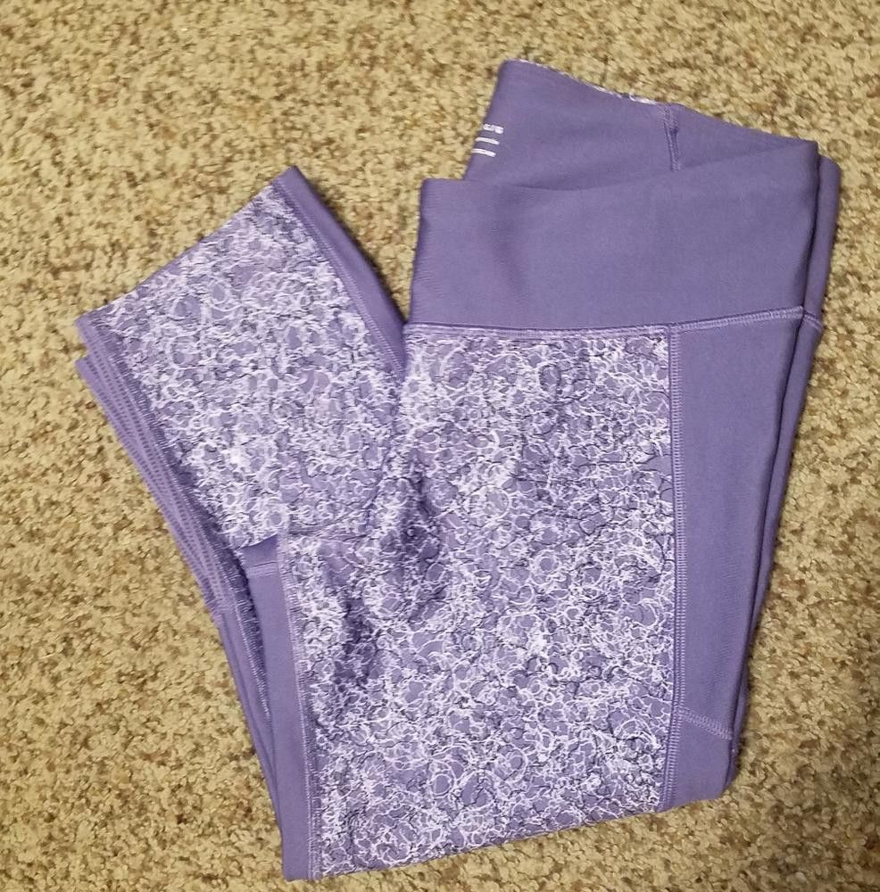 Under Armour Under Armour Compression Large Purple Leggings Size Large Size 36" / US 14 / IT 50 - 1 Thumbnail