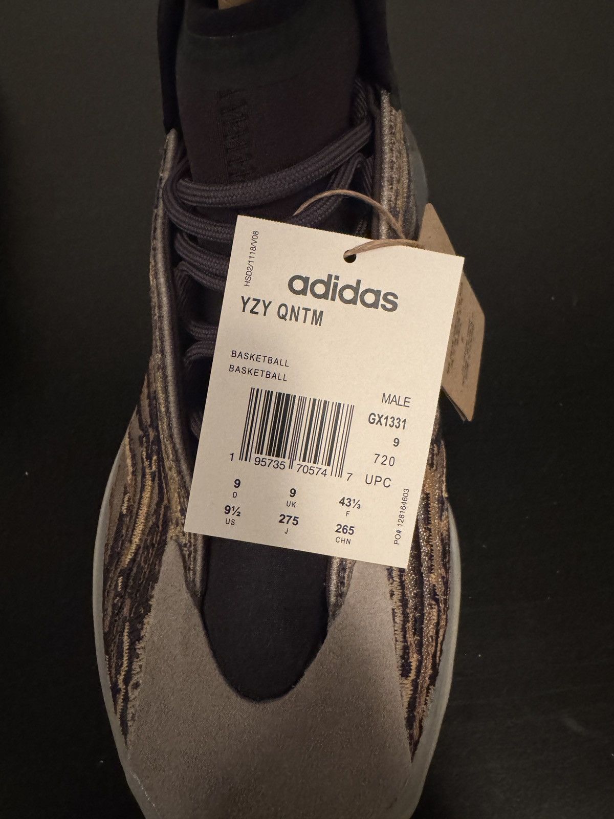 Adidas × Yeezy ADIDAS YEEZY QNTM AMBER TINT Size US 9.5 / EU 42-43 - 6 Thumbnail