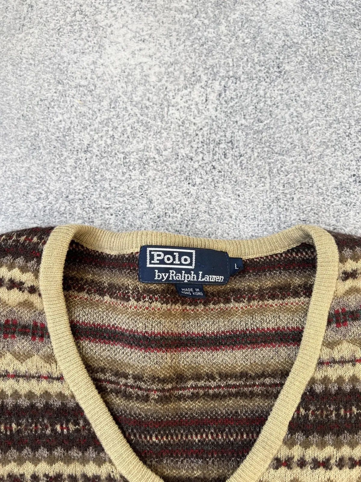 Designer × Polo Ralph Lauren × Vintage Vintage Polo Ralph Lauren Sweater Pullover Knit Long Sleeve Size US L / EU 52-54 / 3 - 6 Thumbnail