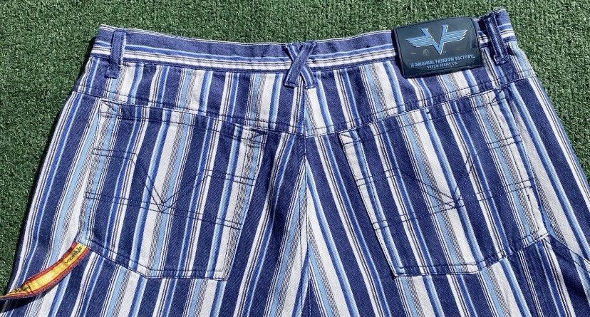 Vintage Vintage Y2K Veezo Striped Shorts Jorts Men’s Size 34 Size US 34 / EU 50 - 5 Thumbnail