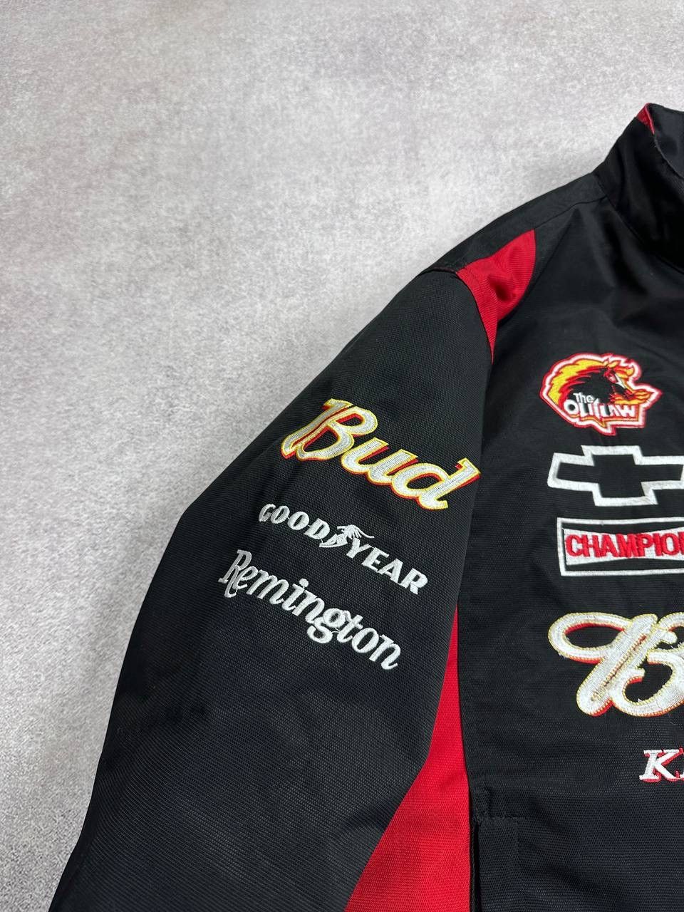 Vintage Vintage 90's Budweiser Boxy F-1 Nascar Racing Y2K Jacket L Size US L / EU 52-54 / 3 - 4 Thumbnail