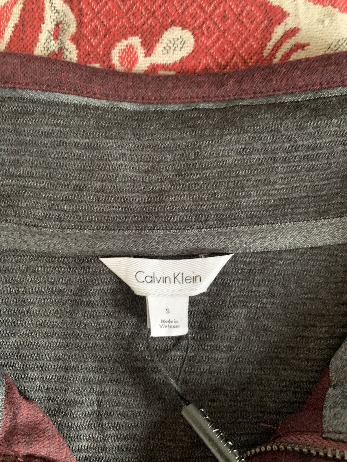 Calvin Klein Calvin Klein New Mens Quarter-Zip🔥 Size US S / EU 44-46 / 1 - 5 Thumbnail