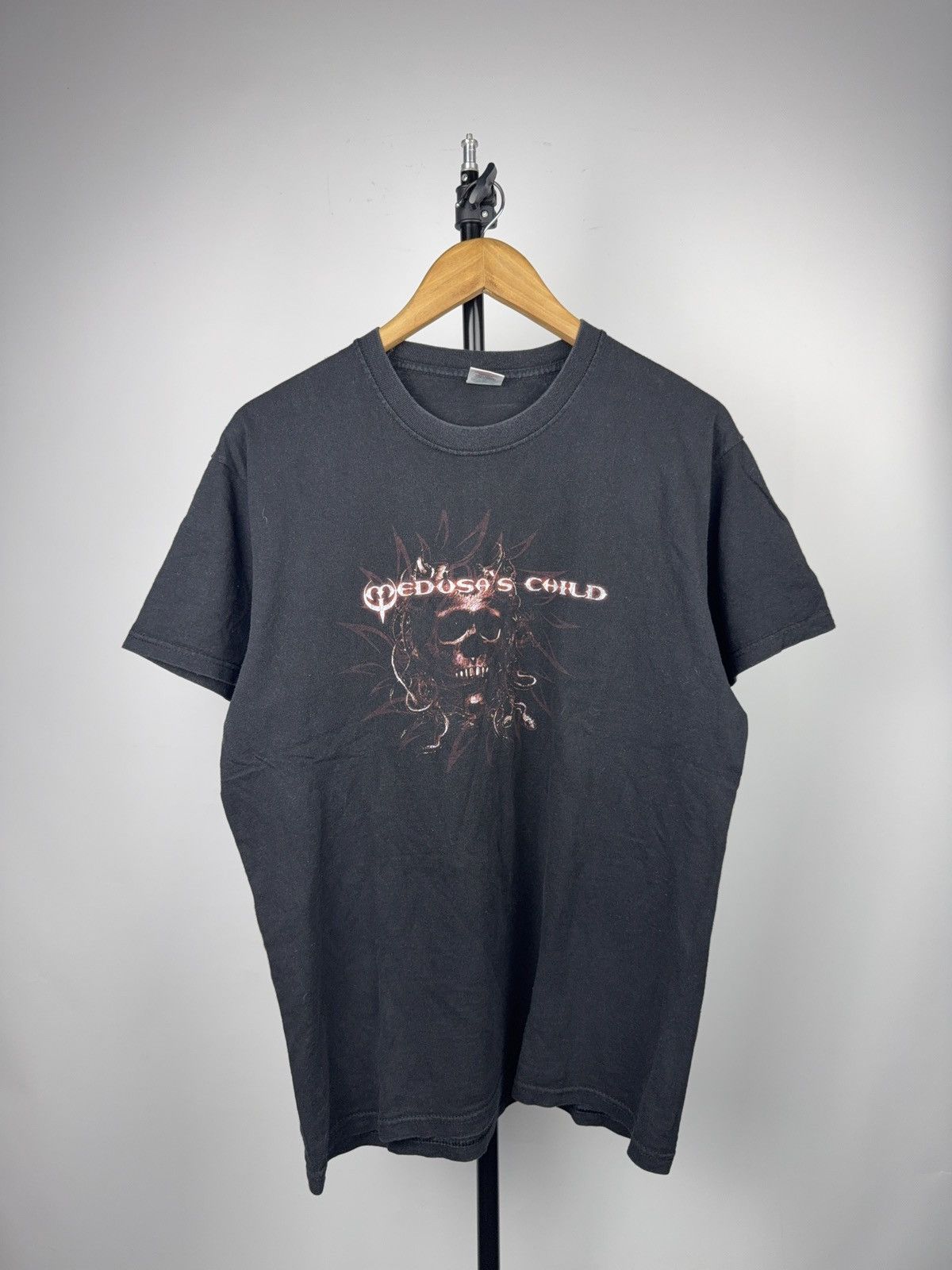Band Tees 00s Medusa’s Child Skull Graphic Band T-Shirt Heavy Cotton Size US M / EU 48-50 / 2 - 1 Thumbnail