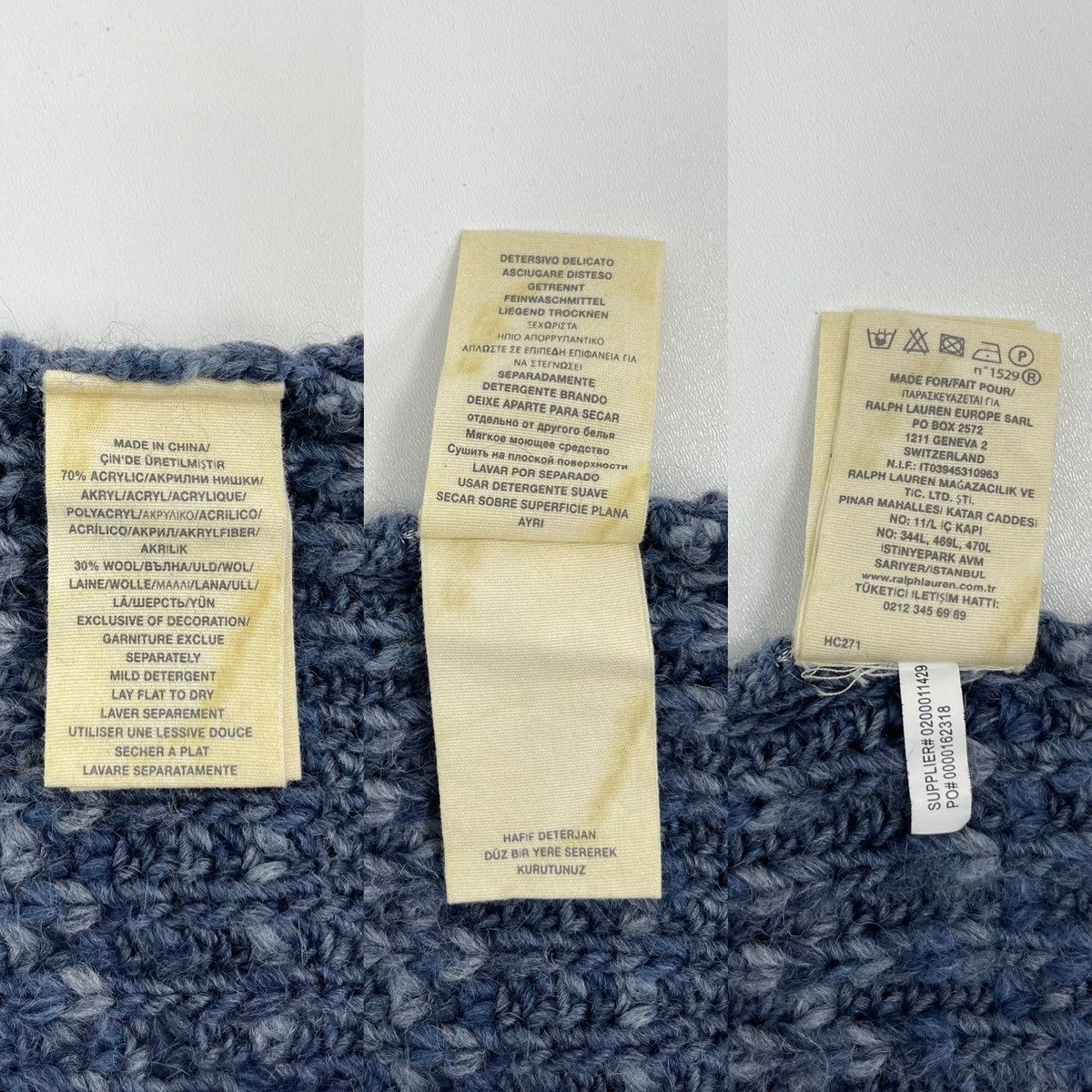 Denim & Supply Ralph Lauren Ralph Lauren Denim & Supply Italian Yarn Wool Knit Cardigan Size US XXL / EU 58 / 5 - 10 Thumbnail