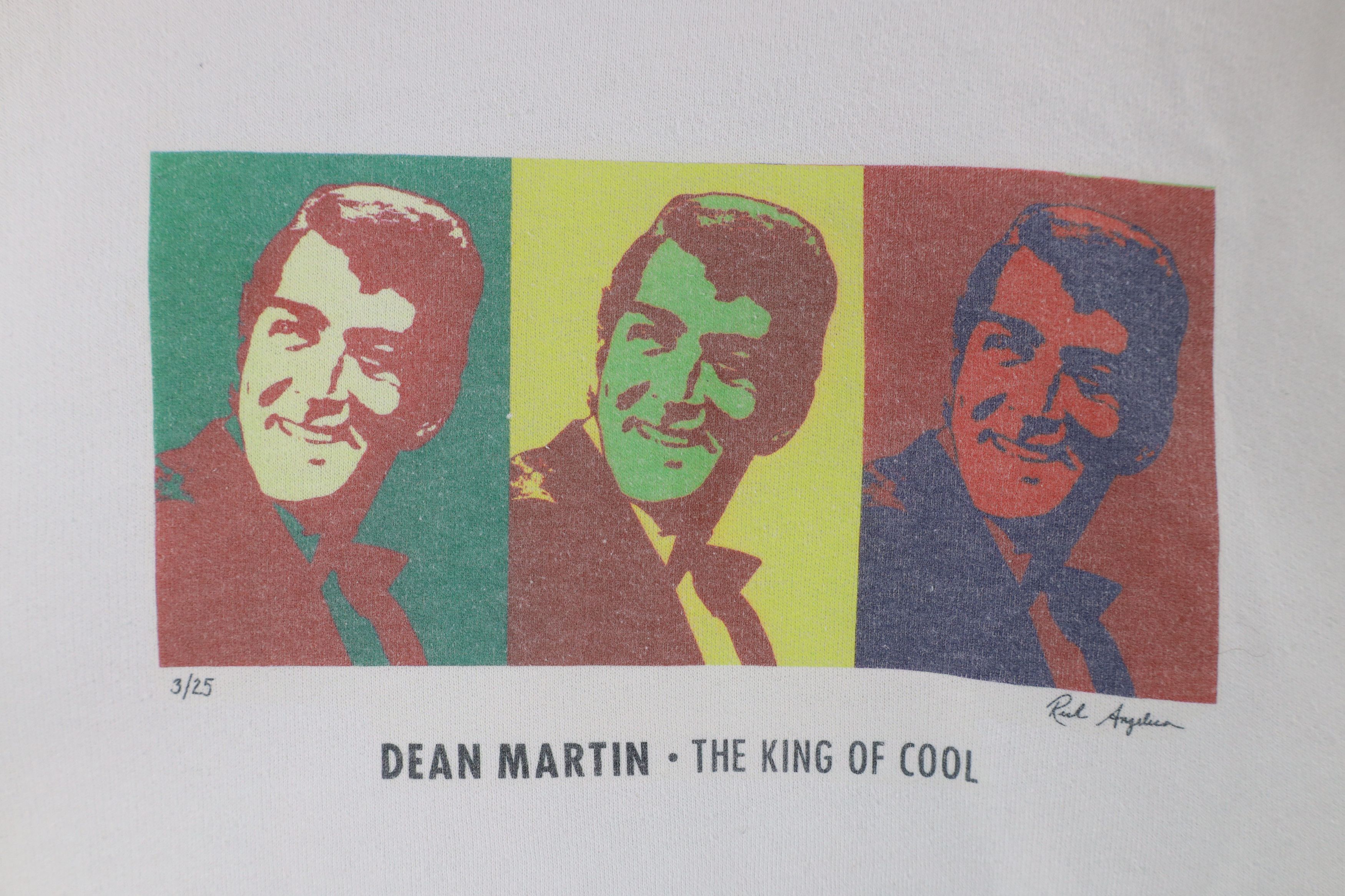 Vintage Vintage 90s Streetwear Dean Martin King of Cool Sweatshirt Size US M / EU 48-50 / 2 - 4 Thumbnail