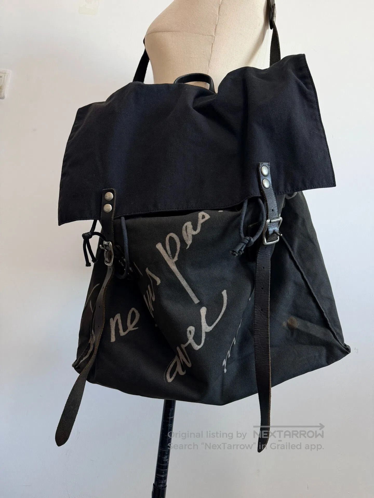 Y's Yohji Yamamoto Y's Backpack. Size ONE SIZE - 5 Thumbnail