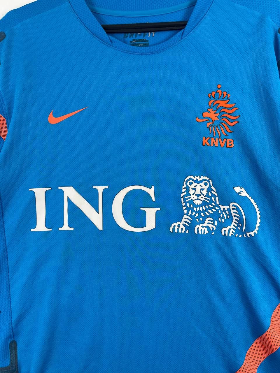 Nike Netherlands Training Shirt Nike KNVB ING Blue Size L Size US L / EU 52-54 / 3 - 4 Thumbnail