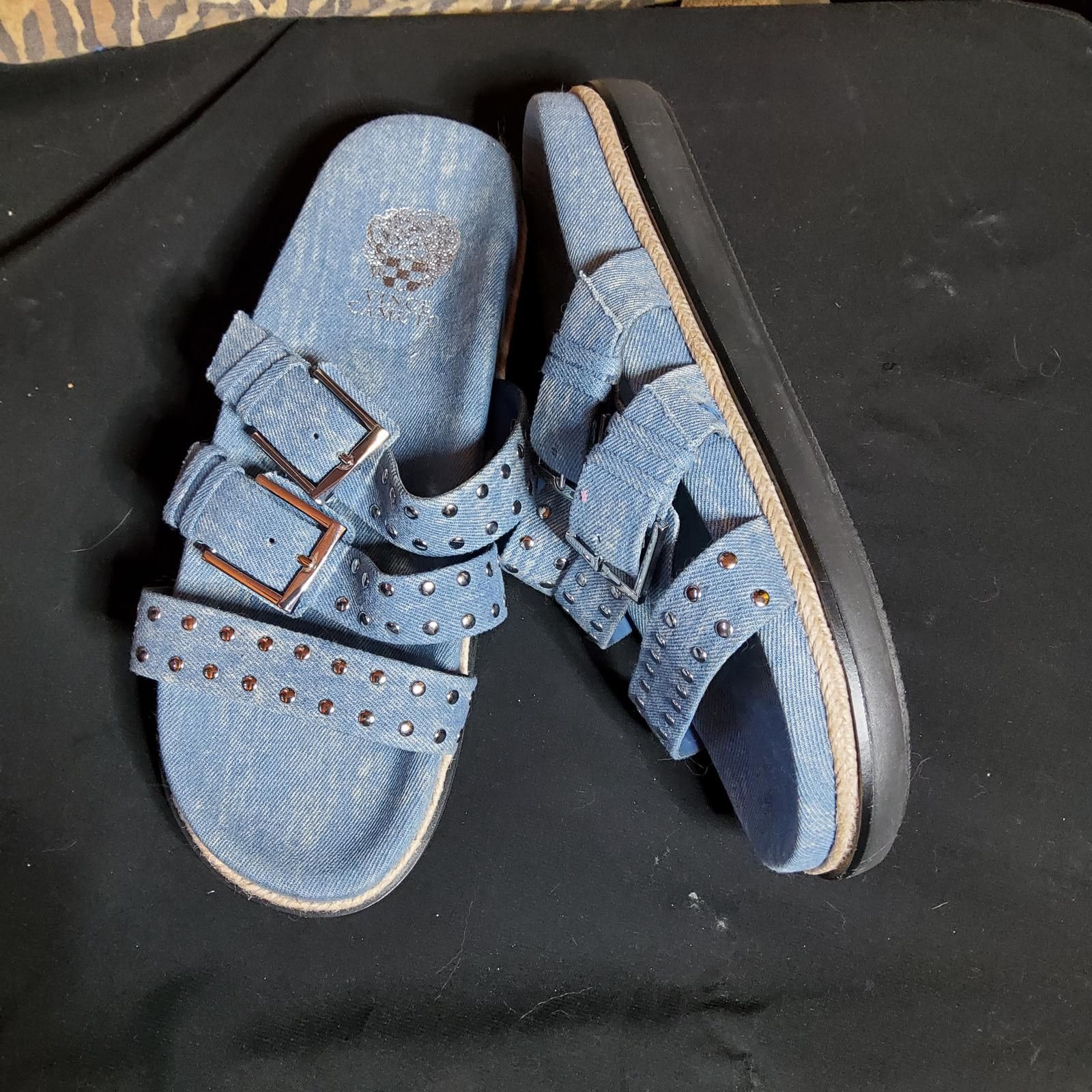 Vince Camuto 10 Equal Studs Jean Platforms Size US 10 / IT 40 - 2 Thumbnail