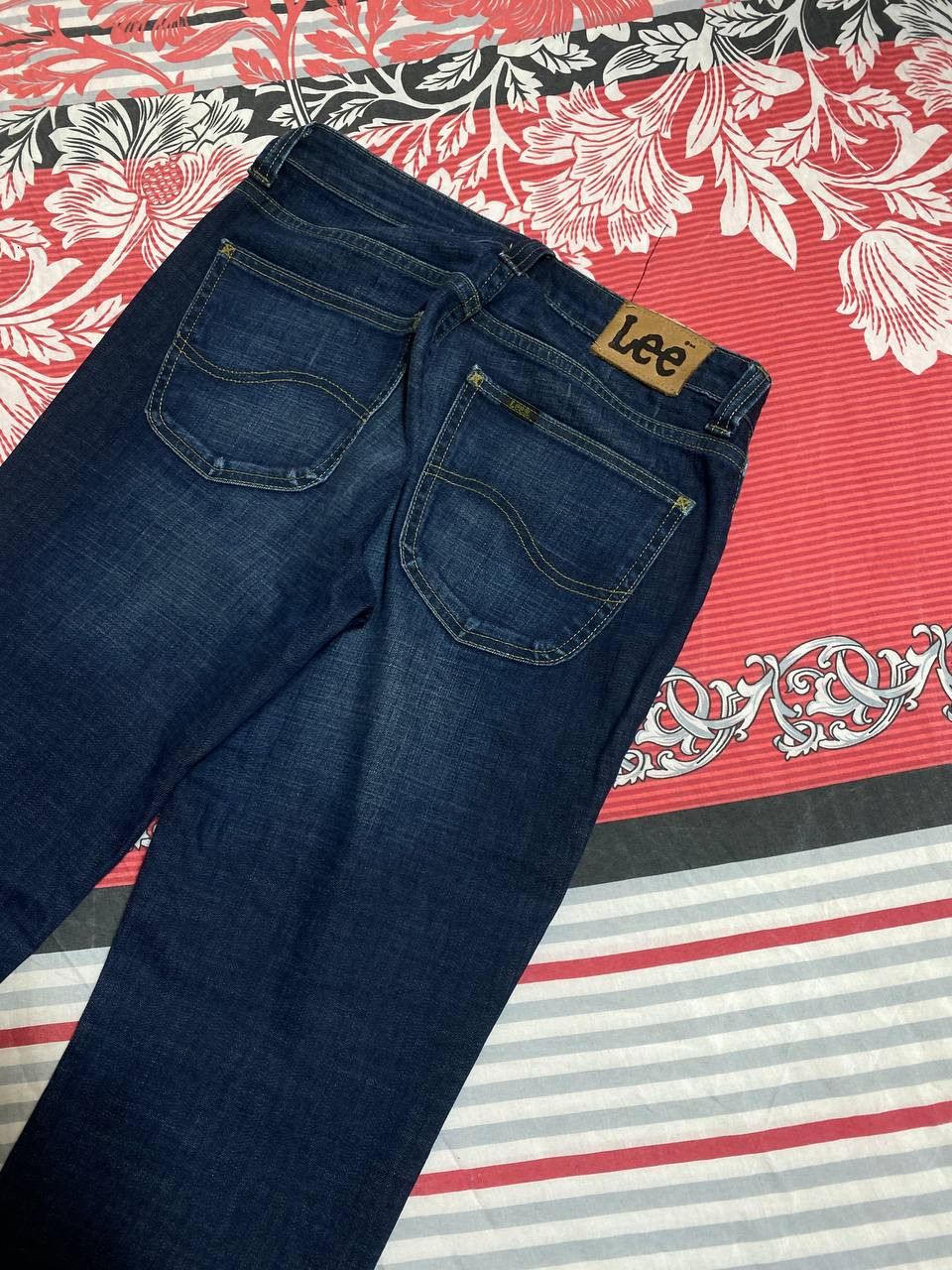 Lee Vintage Lee jeans denim straight leg loose skate y2k 90s Size US 32 / EU 48 - 17 Thumbnail