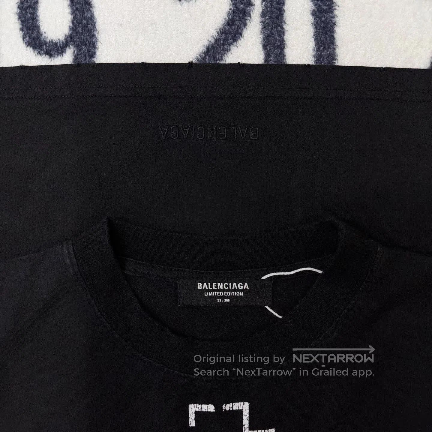 Balenciaga Black Graphic Print Short Sleeve T. Size US M / EU 48-50 / 2 - 3 Thumbnail