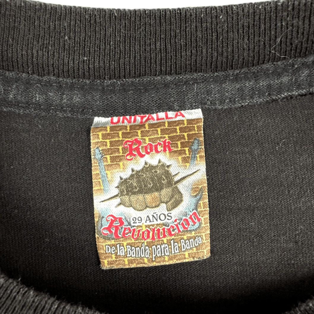 Vintage El Tri Shirt Adult MEDIUM Black Mexico Band Tee Y2K Alex Lora Nada Que Perder Size US M / EU 48-50 / 2 - 5 Thumbnail