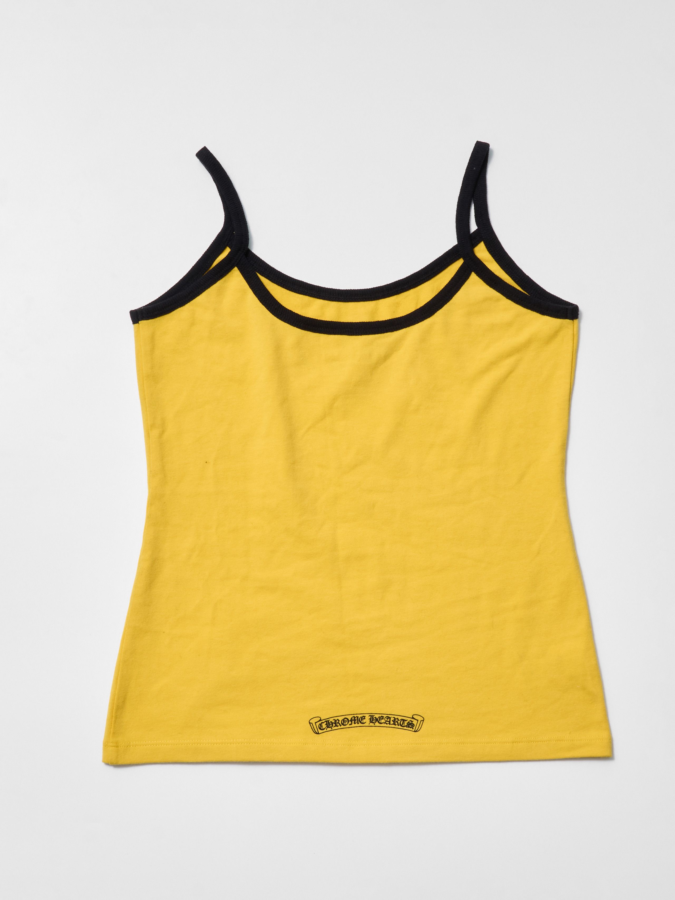 Chrome Hearts Chrome Hearts Yellow＆Black Horseshoe Logo Tank top Size L / US 10 / IT 46 - 3 Thumbnail
