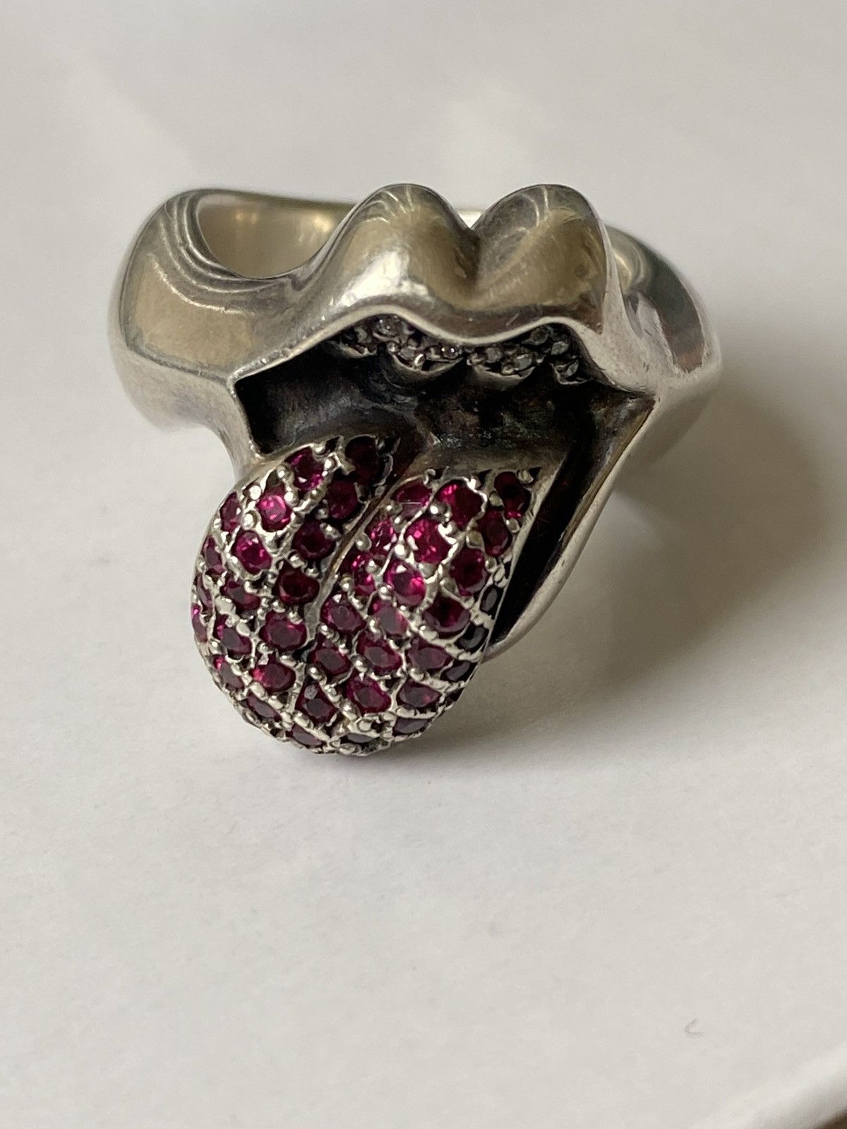 Chrome Hearts Chrome Hearts Diamond Studded Rolling Stones