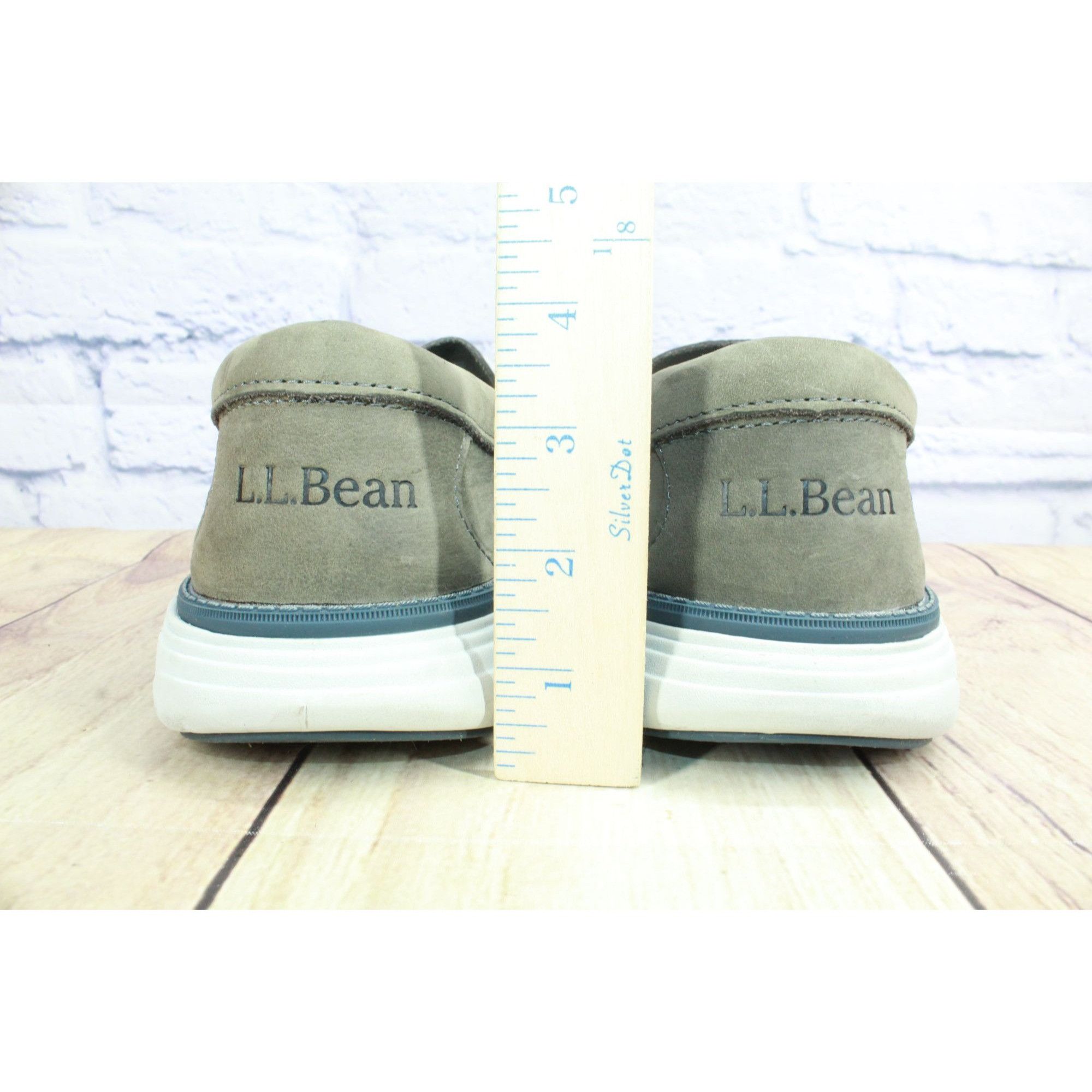 L.L. Bean LL Bean Men’s Kennebec Slip-On Shoes Leather Size US 11.5 / EU 44-45 - 7 Thumbnail
