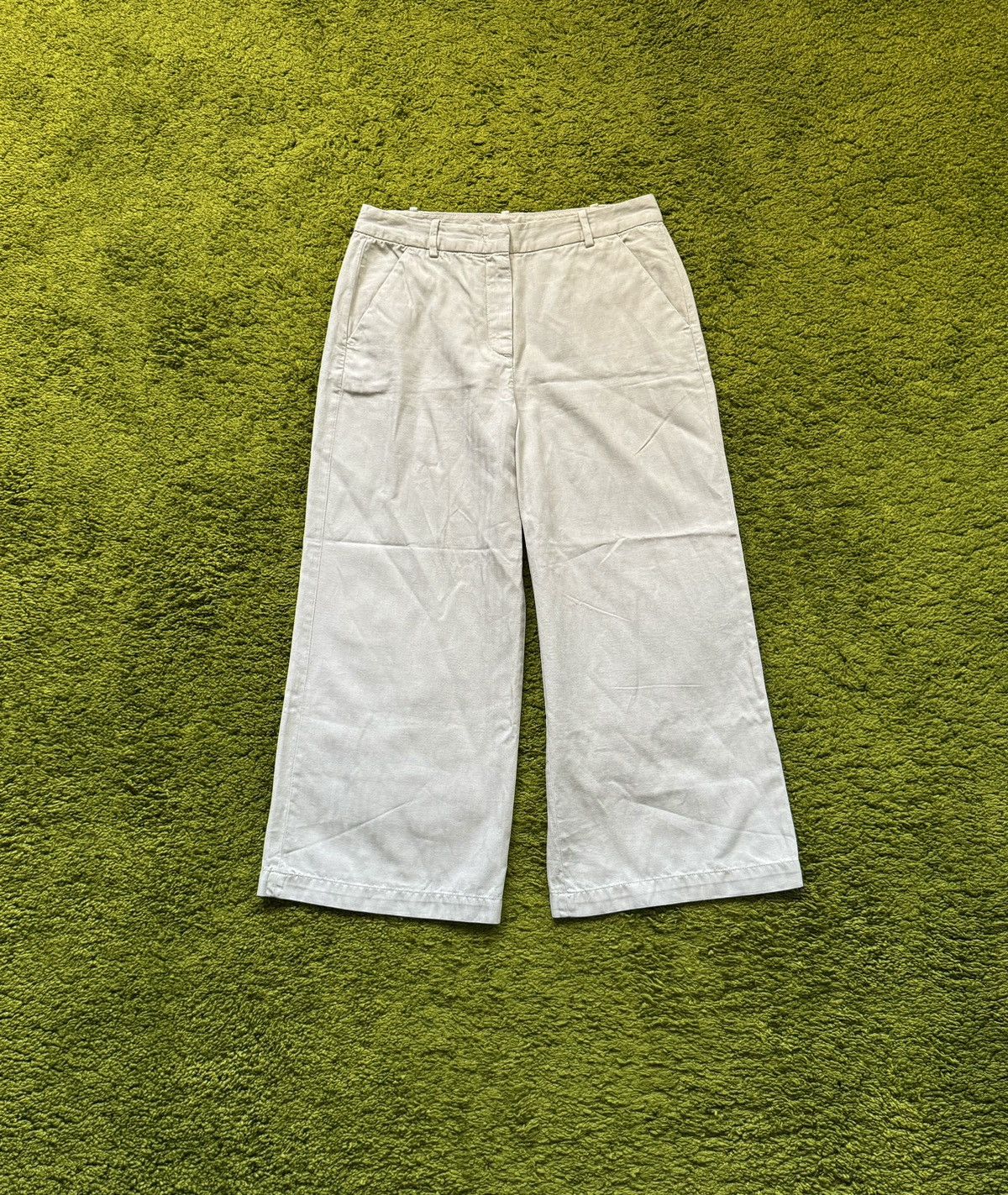 Aspesi × Japanese Brand Alberto Aspesi avant garde culottes wide leg pants Size 27" / US 4 / IT 40 - 1 Thumbnail