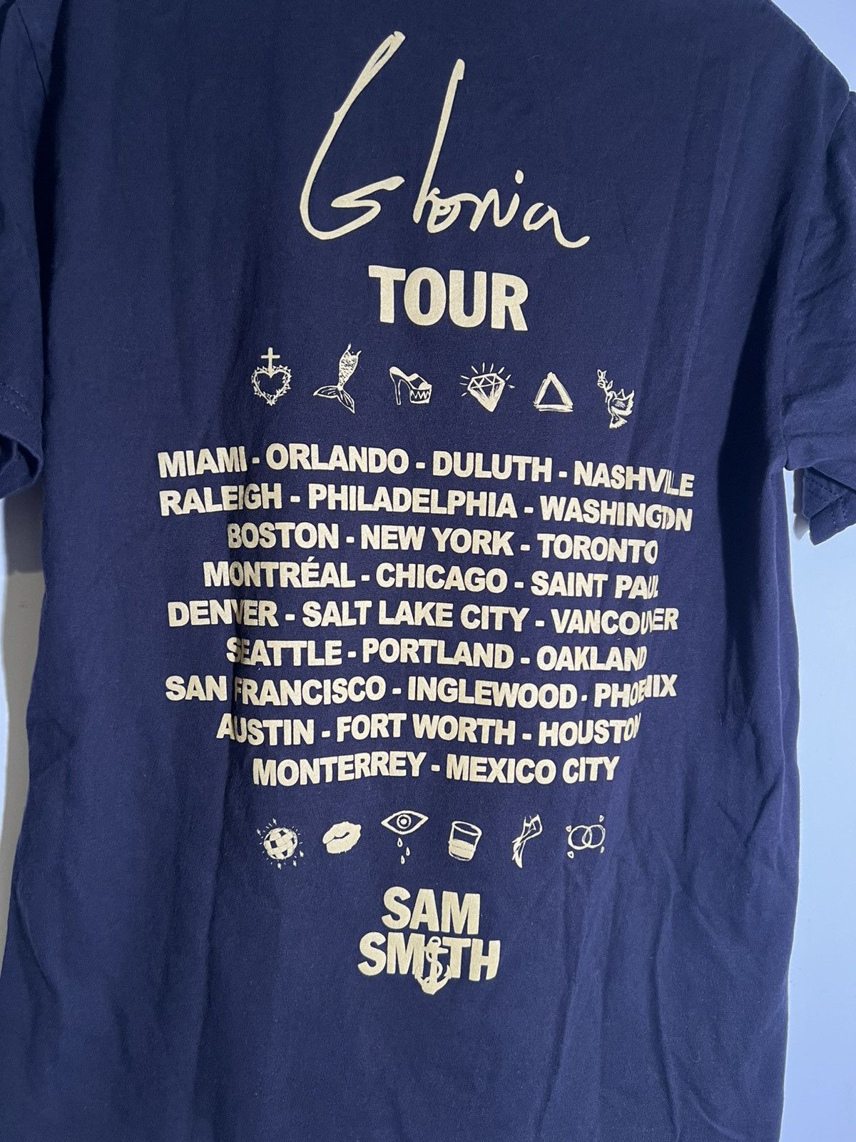Vintage 2023 Sam Smith Gloria Pop Singer Artist Retro Music T Shirt Size US M / EU 48-50 / 2 - 6 Thumbnail