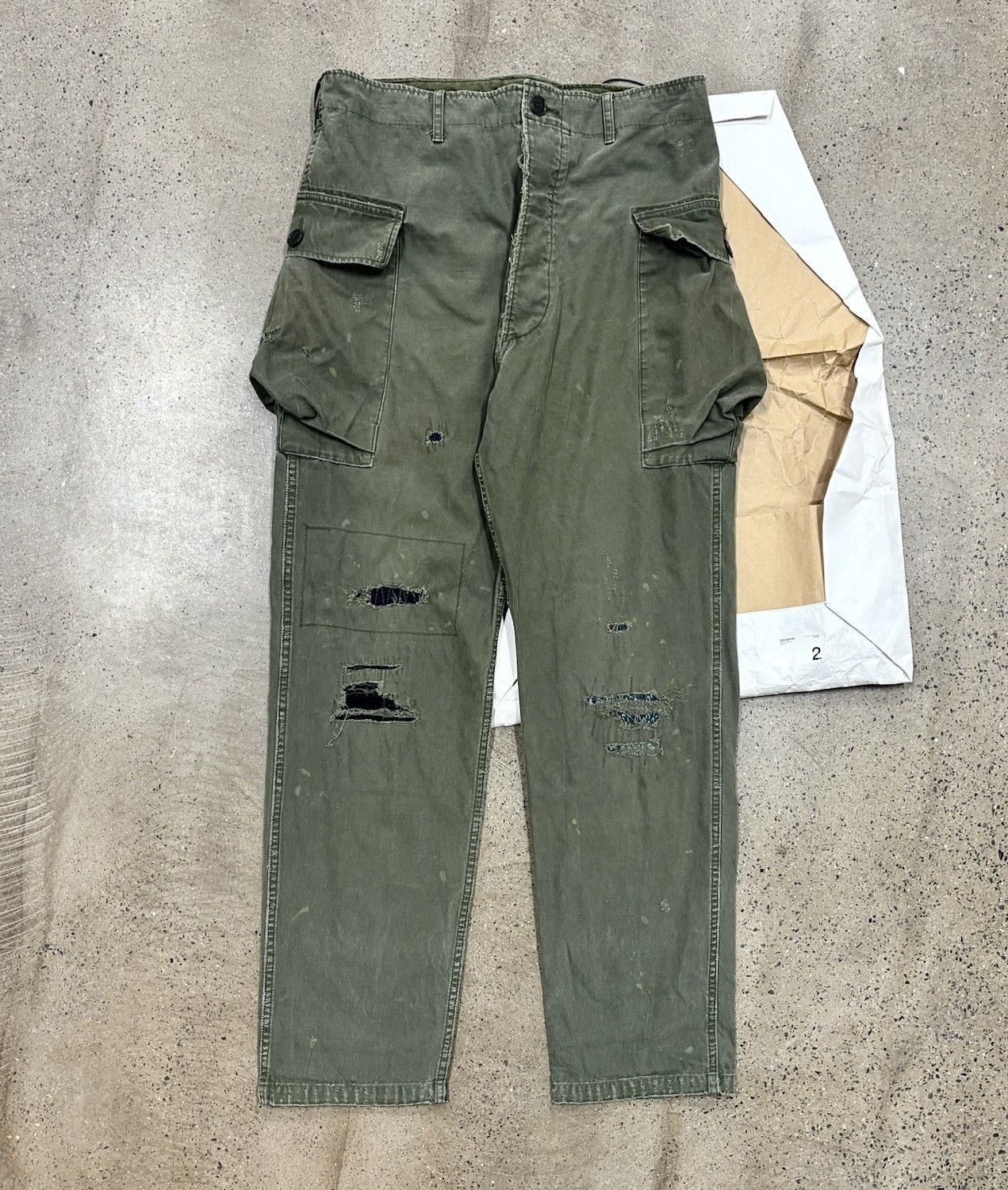 Visvim Visvim 19aw Veterans Pants Crash Kofu ，size2 Size US 34 / EU 50 - 1 Thumbnail