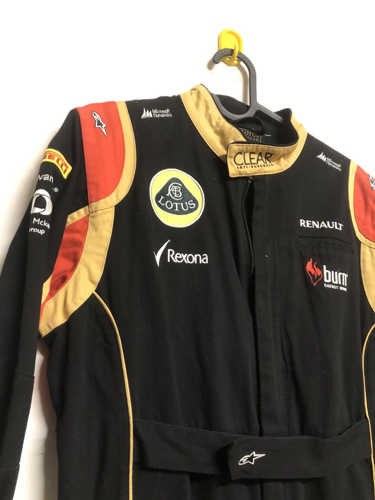 Alpinestars × Vintage Lotus racing team alpinestars multi logo racing suit rare Size US XXS / EU 40 - 3 Thumbnail