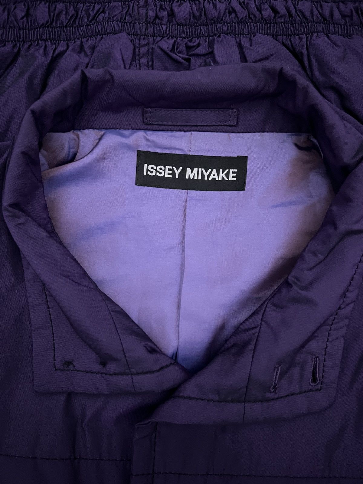 Issey Miyake Issey Miyake - S/S17 Stand Collar Blouson Jacket Size US L / EU 52-54 / 3 - 9 Thumbnail