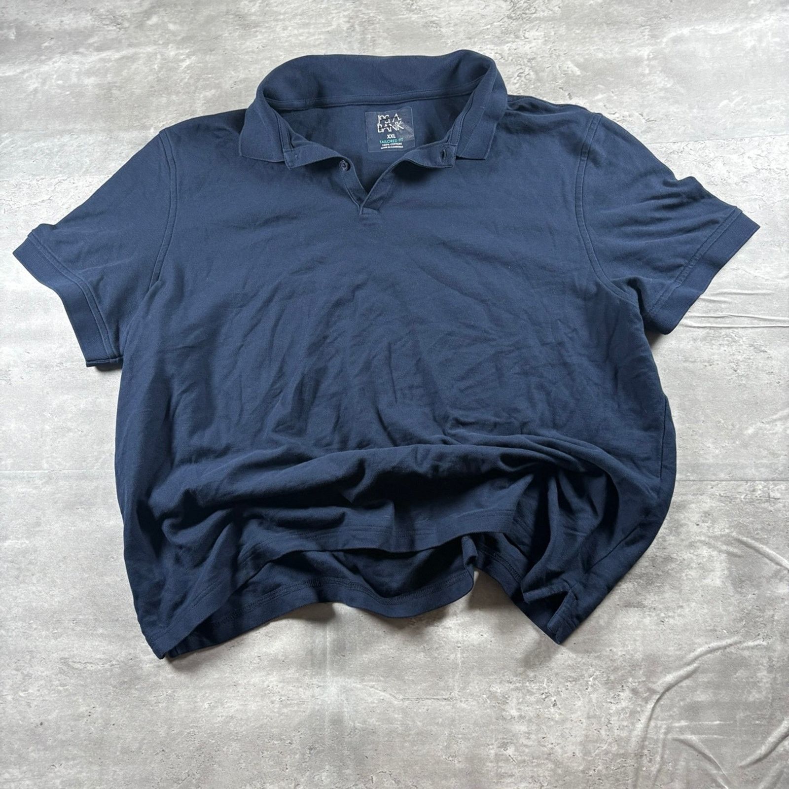 Jos. A. Bank Collard polo shirt Size US XXL / EU 58 / 5 - 1 Thumbnail