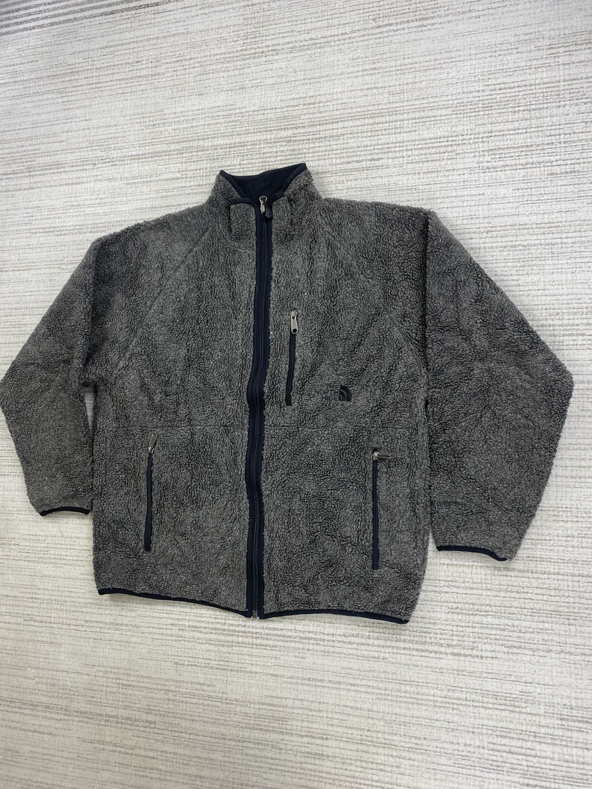 The North Face × Vintage Vintage 90s The North Face Japan Fleece Zipper Jacket Size US M / EU 48-50 / 2 - 4 Thumbnail