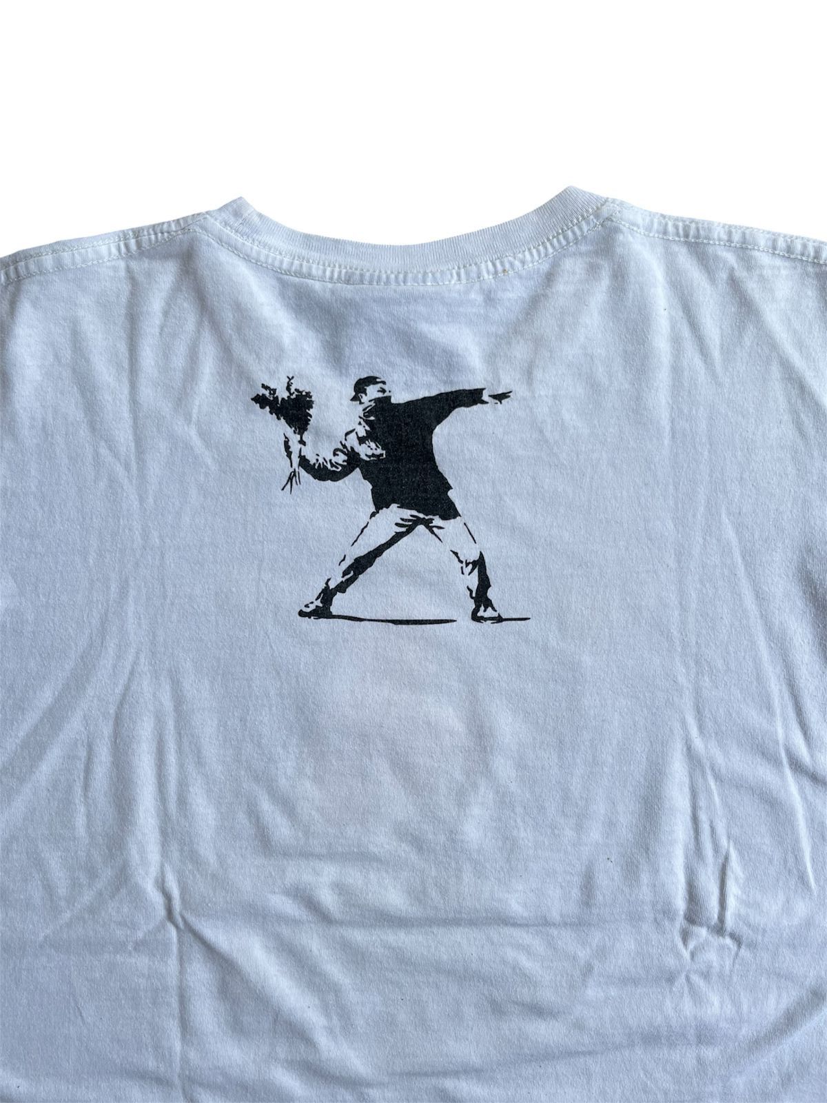 Vintage 00s Banski Tshirt Size US L / EU 52-54 / 3 - 3 Thumbnail