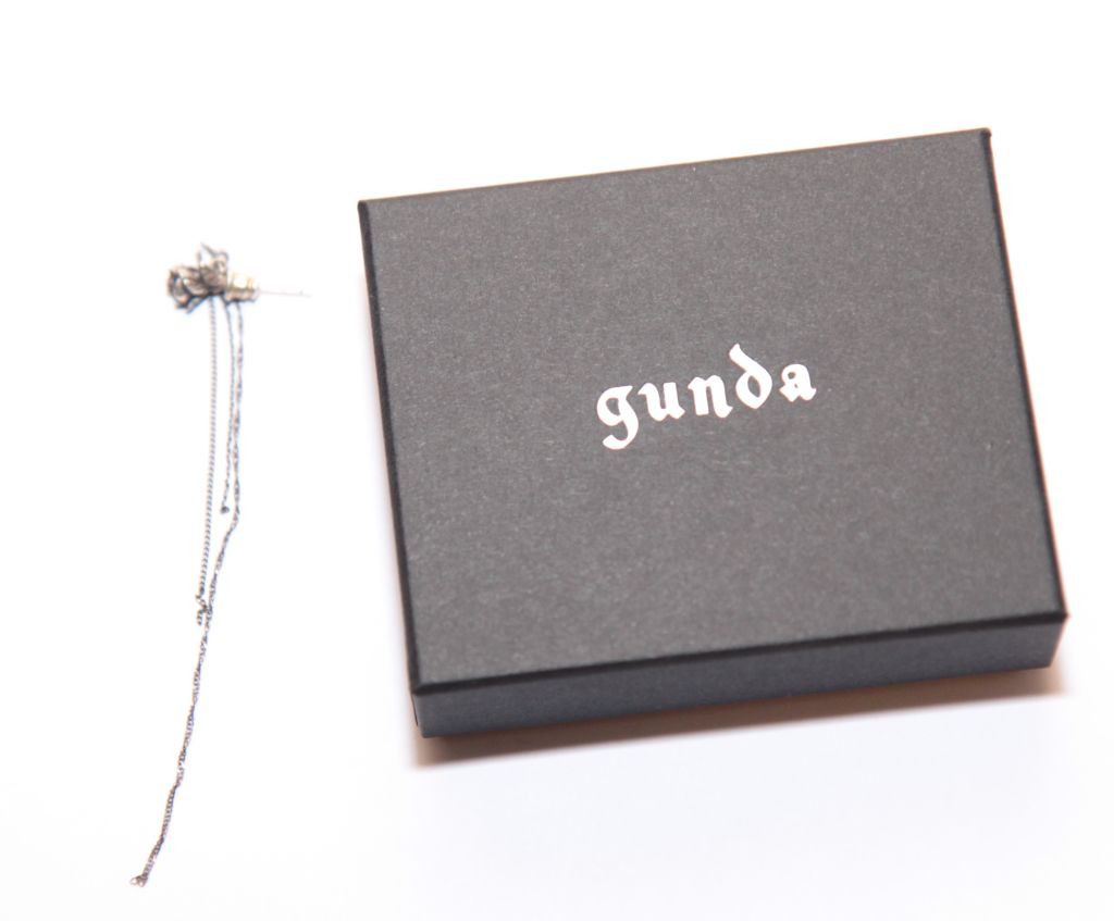 Japanese Brand gunda ガンダ ROSE PIERCE/B [ローズ ピアス/B] Earring Size ONE SIZE - 3 Thumbnail