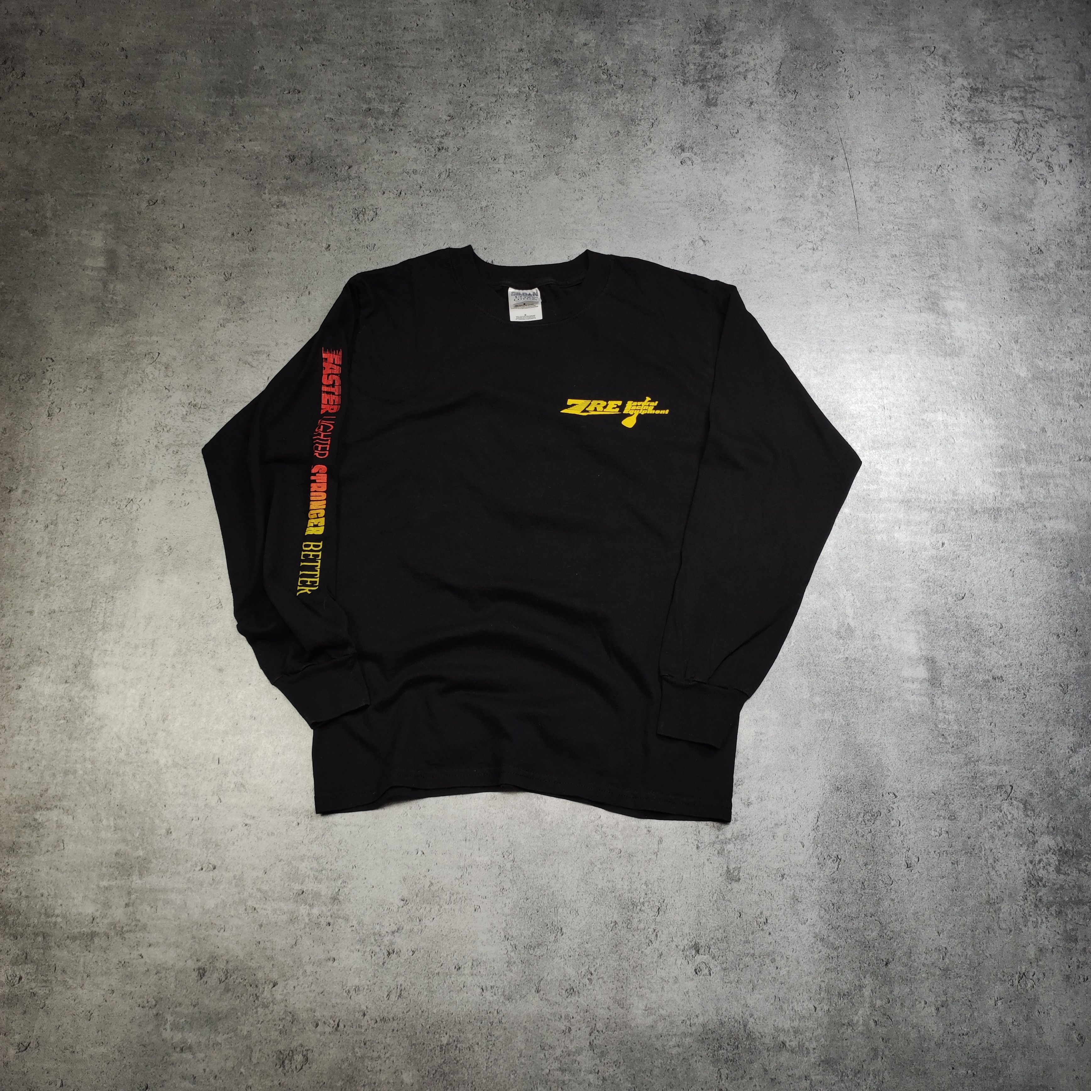 Band Tees × Vintage Vintage 90s Faster Lighter Stronger Back Logo Longsleeve Size US L / EU 52-54 / 3 - 2 Thumbnail