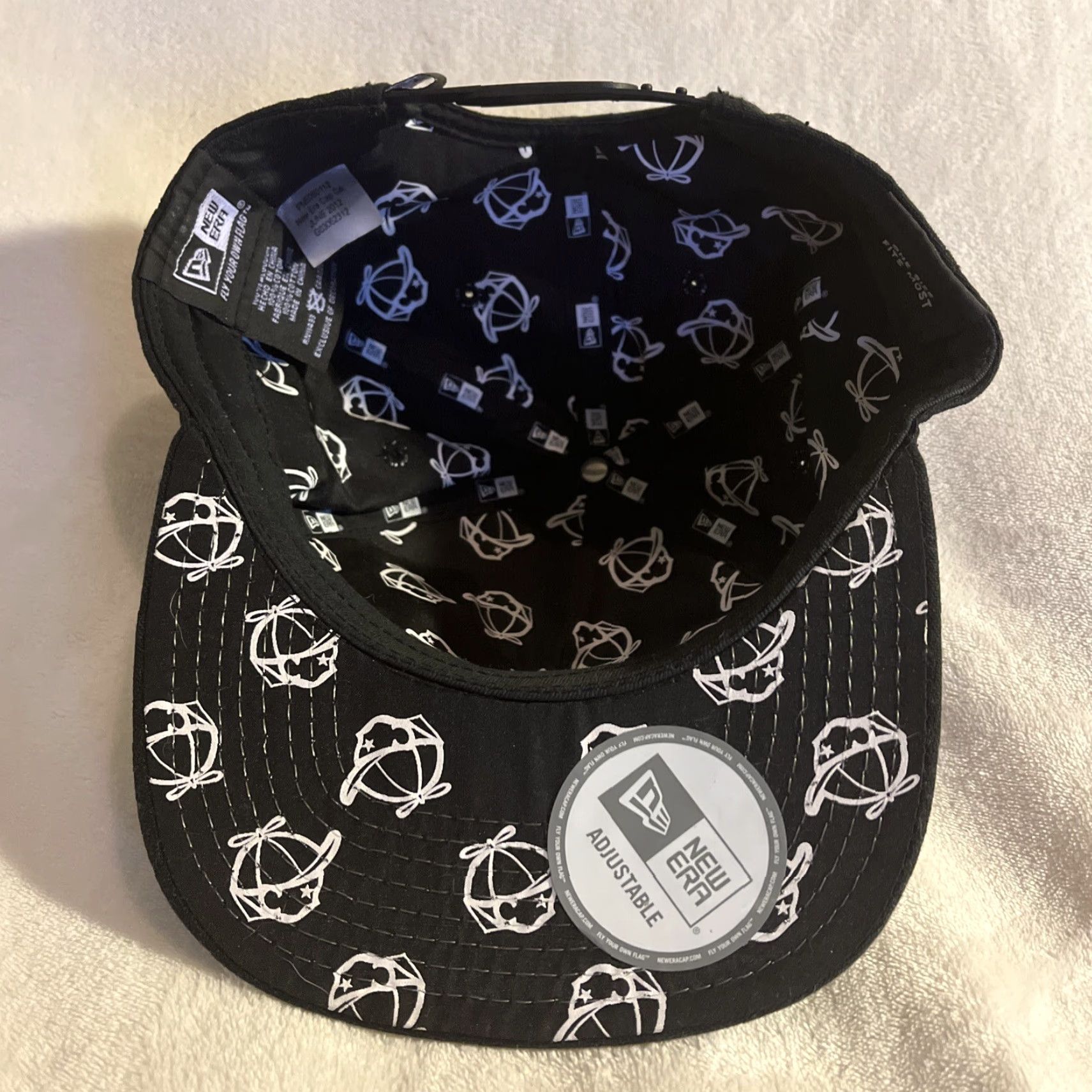 Vintage VINTAGE Play Cloths Baseball Cap Adjustable Men 7 1/4 Black Veteran Size ONE SIZE - 4 Thumbnail