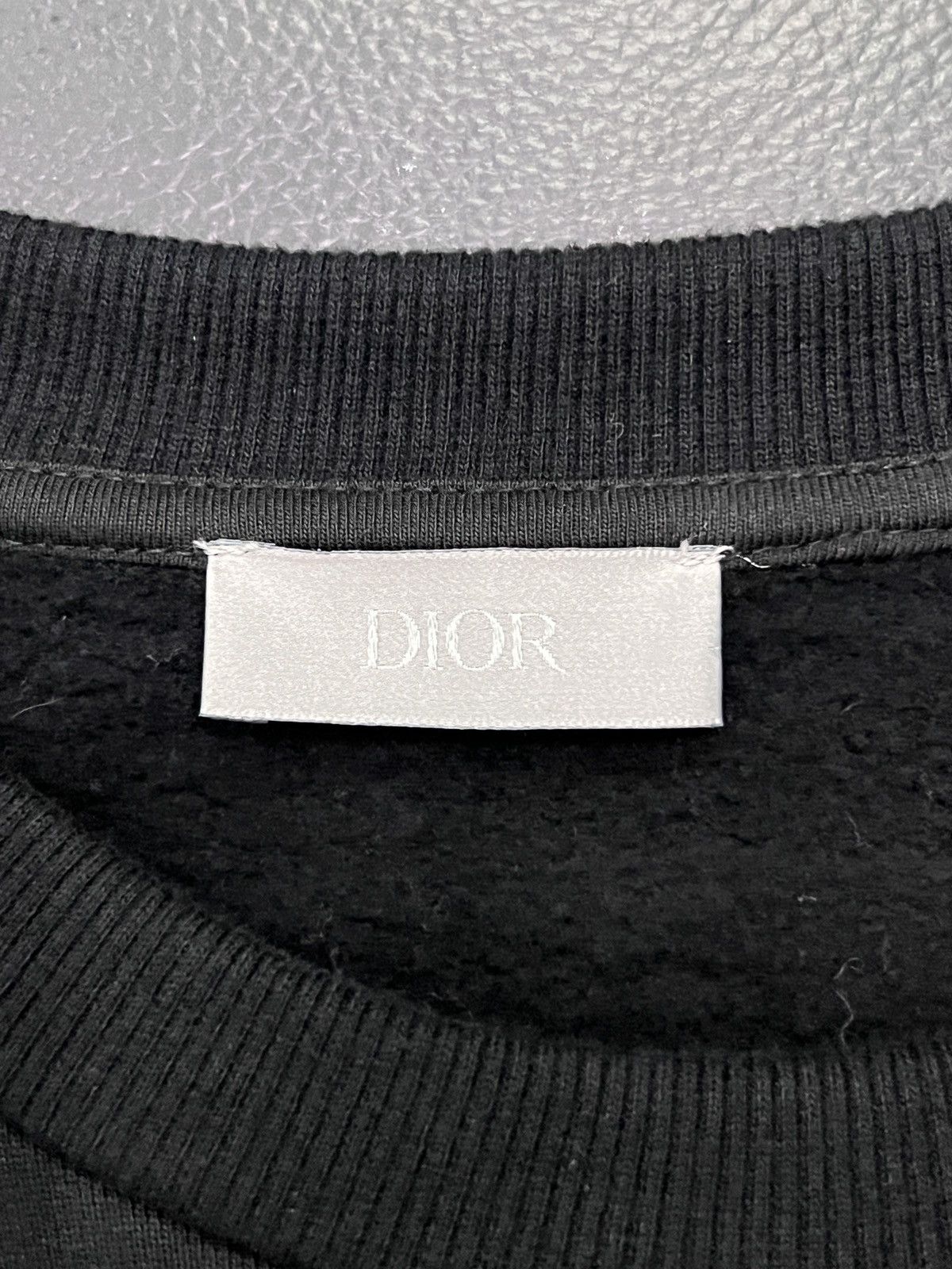 Dior Dior CD Embroidered Logo Sweatshirt Size US M / EU 48-50 / 2 - 12 Thumbnail