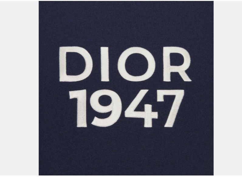 Dior o1w1db11224 Round-Neck Sweater in Navy Blue Size US M / EU 48-50 / 2 - 3 Thumbnail