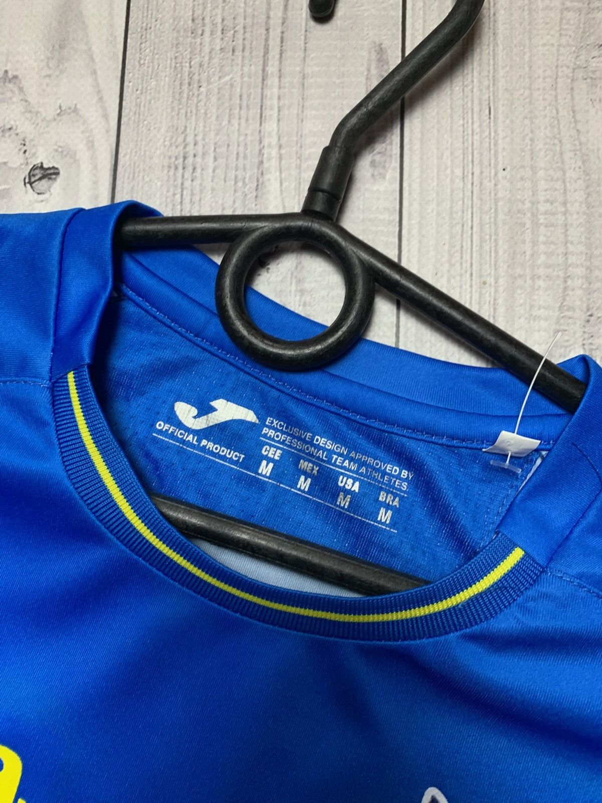 Joma × Vintage Vintage Ukraine soccer jersey size M long sleeve blue logo Size US M / EU 48-50 / 2 - 3 Thumbnail