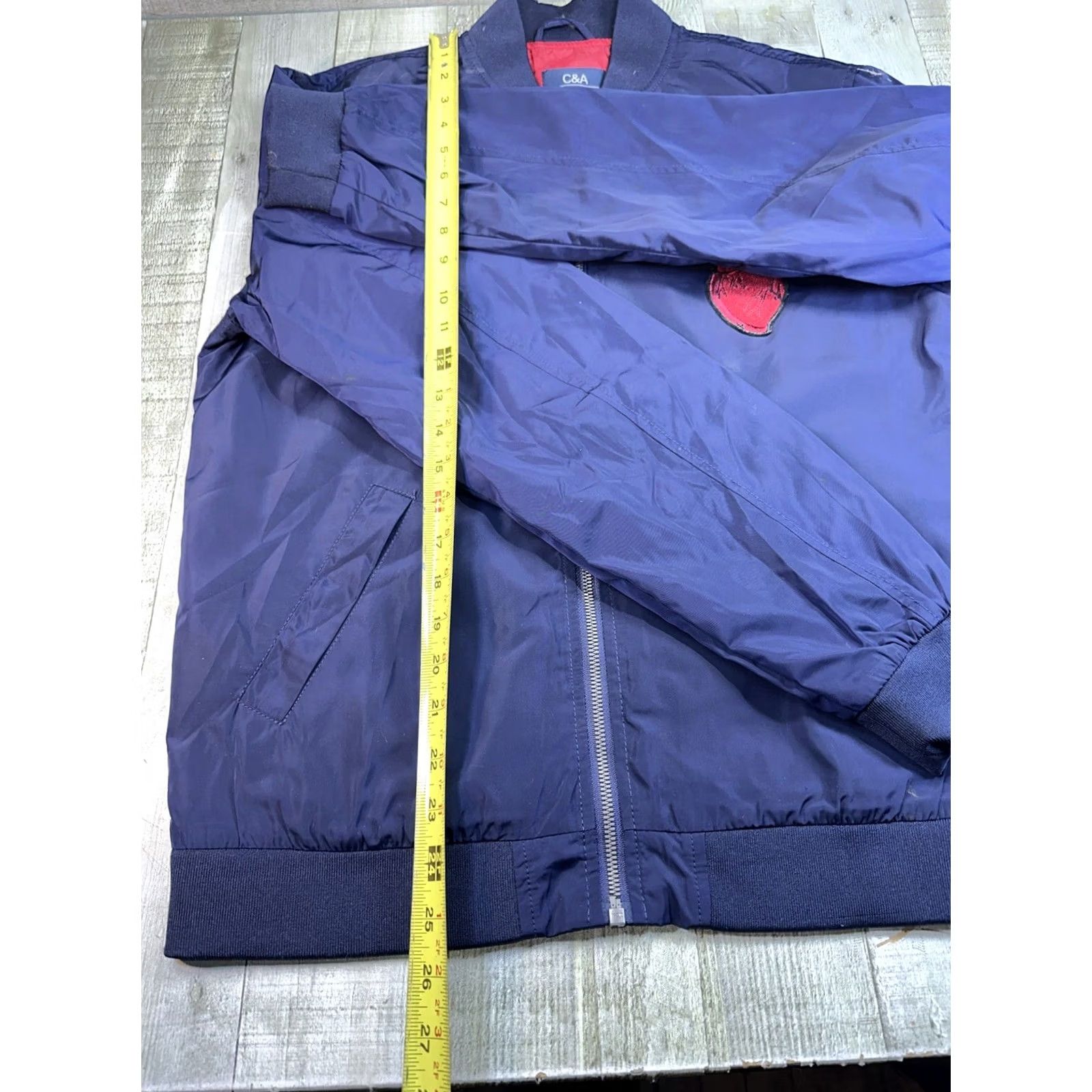 Vintage M & M Jacket Men Blue Med Windbreaker Regular Size M Jacket Mens Blue Windbreaker Polyesters Size US M / EU 48-50 / 2 - 6 Thumbnail