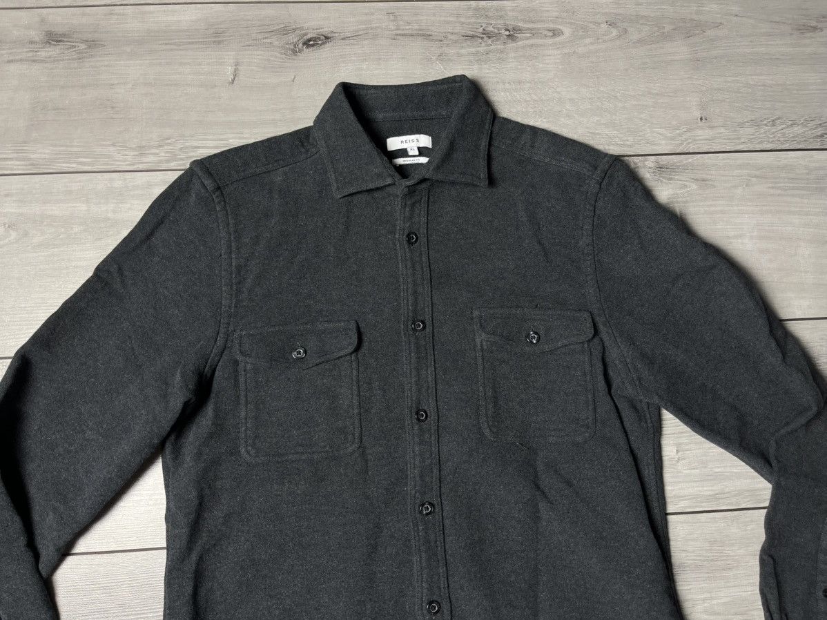 Reiss Reiss Flannel shirt size XLarge Size US XL / EU 56 / 4 - 3 Thumbnail
