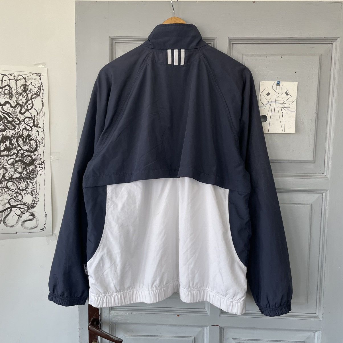 Adidas × Vintage Vintage 00’s Adidas Tracksuit Jacket Y2k style size M Size US M / EU 48-50 / 2 - 8 Thumbnail