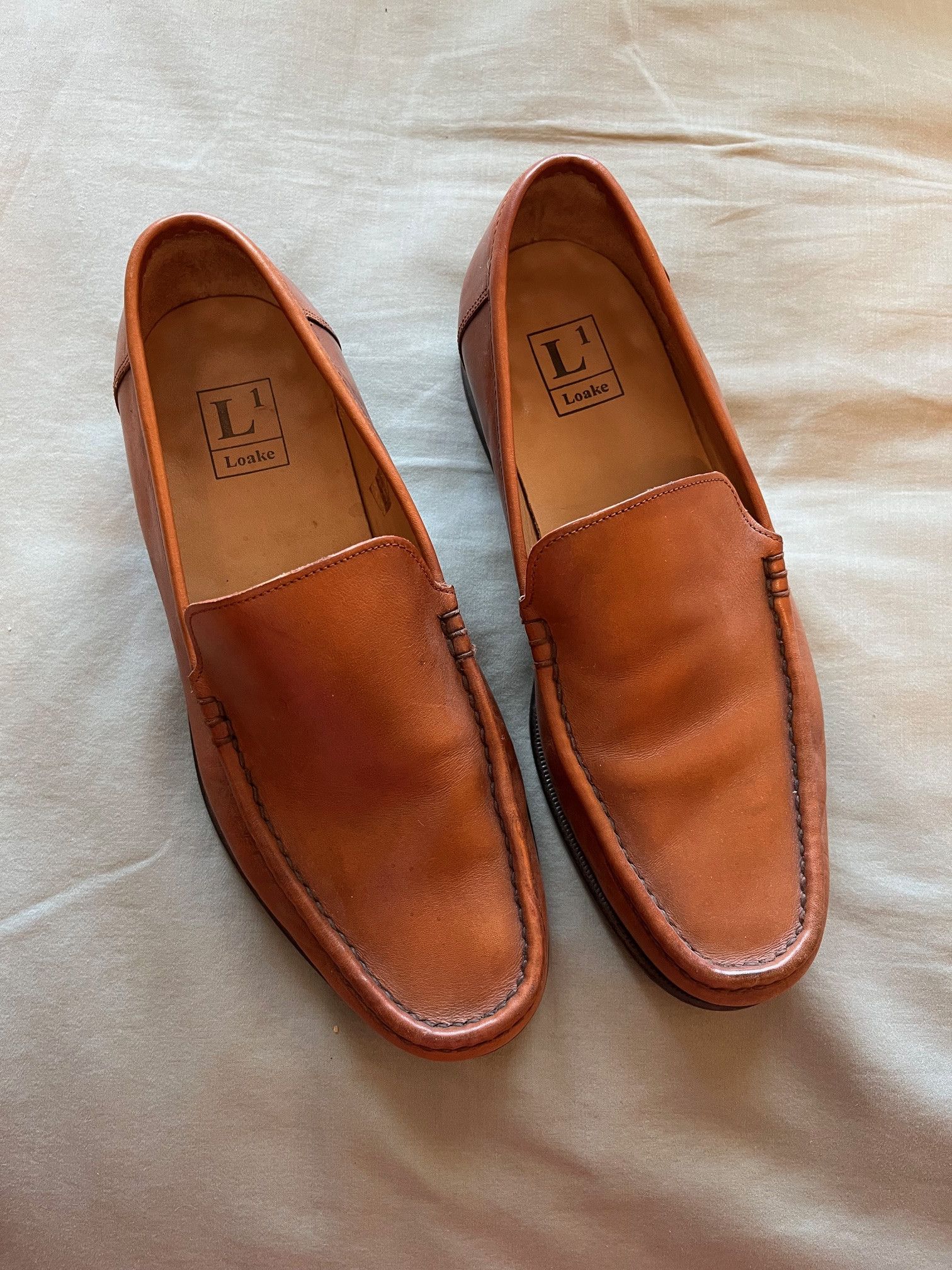 Loake Ferrara Leather Loafers Size US 9 / EU 42 - 1 Thumbnail