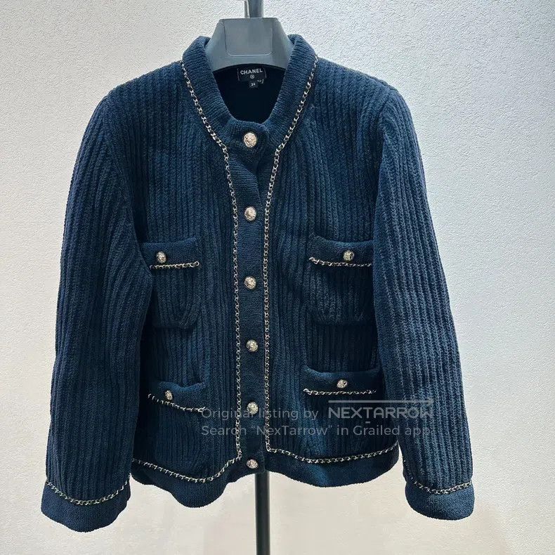 Chanel Chanel 22B Chanel classic chain rolled edge four-pocket kn Size XXS / US 00 / IT 34 - 4 Thumbnail