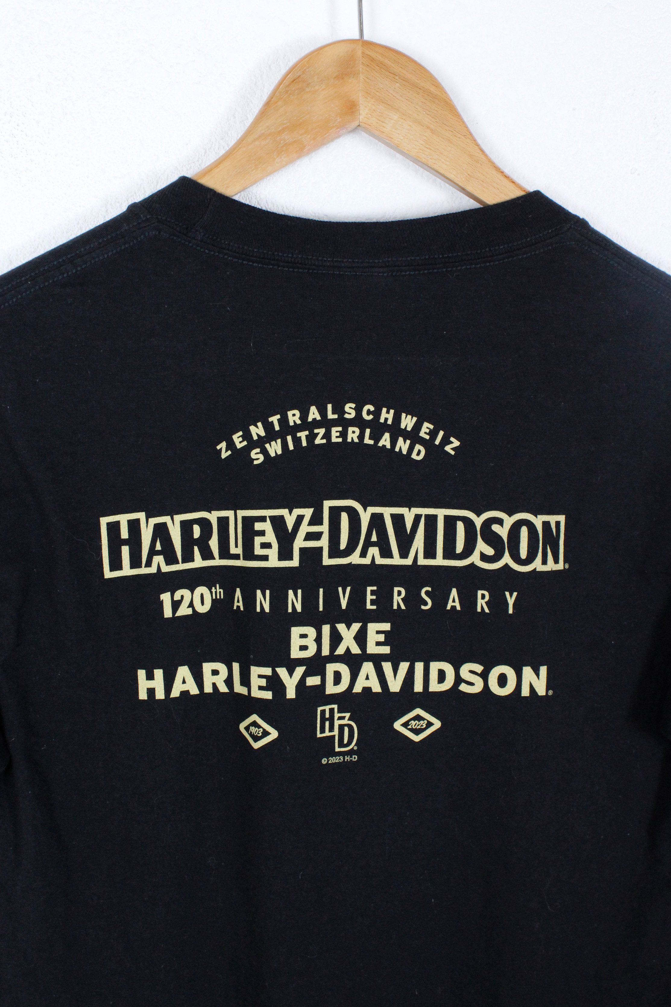 Harley Davidson × Vintage × West Coast Choppers Harley Davidson 120th Anniversary Bike T-shirt Tee Size US S / EU 44-46 / 1 - 6 Thumbnail