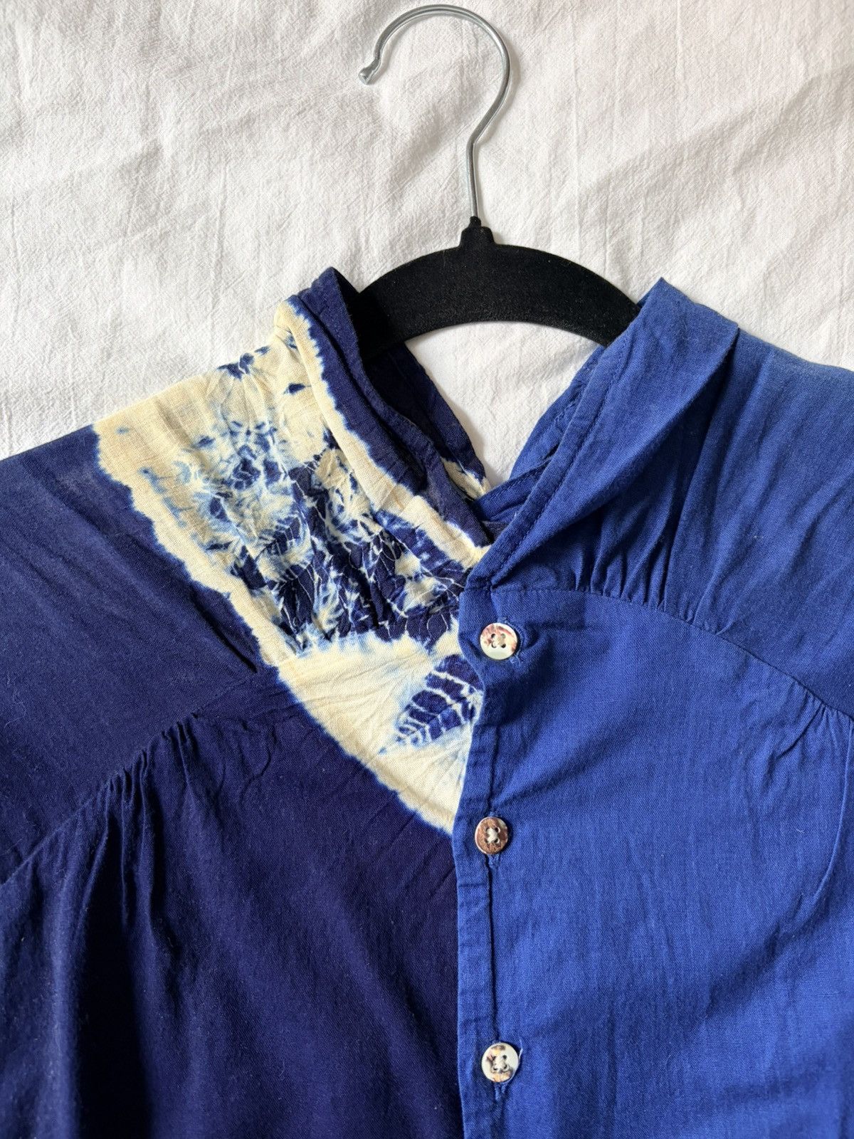 Kapital Kapital Indigo Tye-dyed Shirt Size S / US 4 / IT 40 - 4 Thumbnail