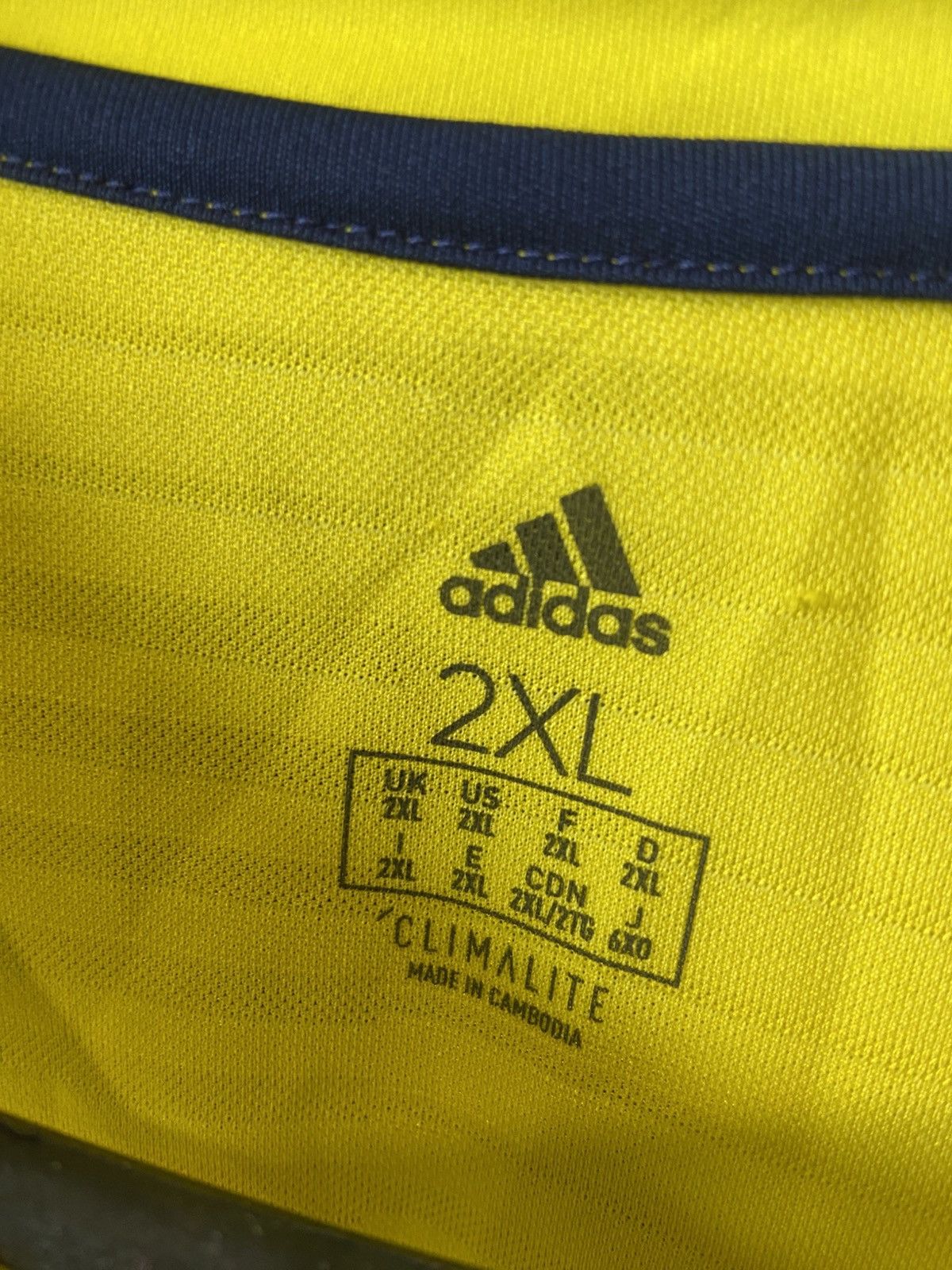 Adidas 2018/19 Adidas Scotland Team Away Home Soccer Jersey Sz 2XL Size US XXL / EU 58 / 5 - 5 Thumbnail