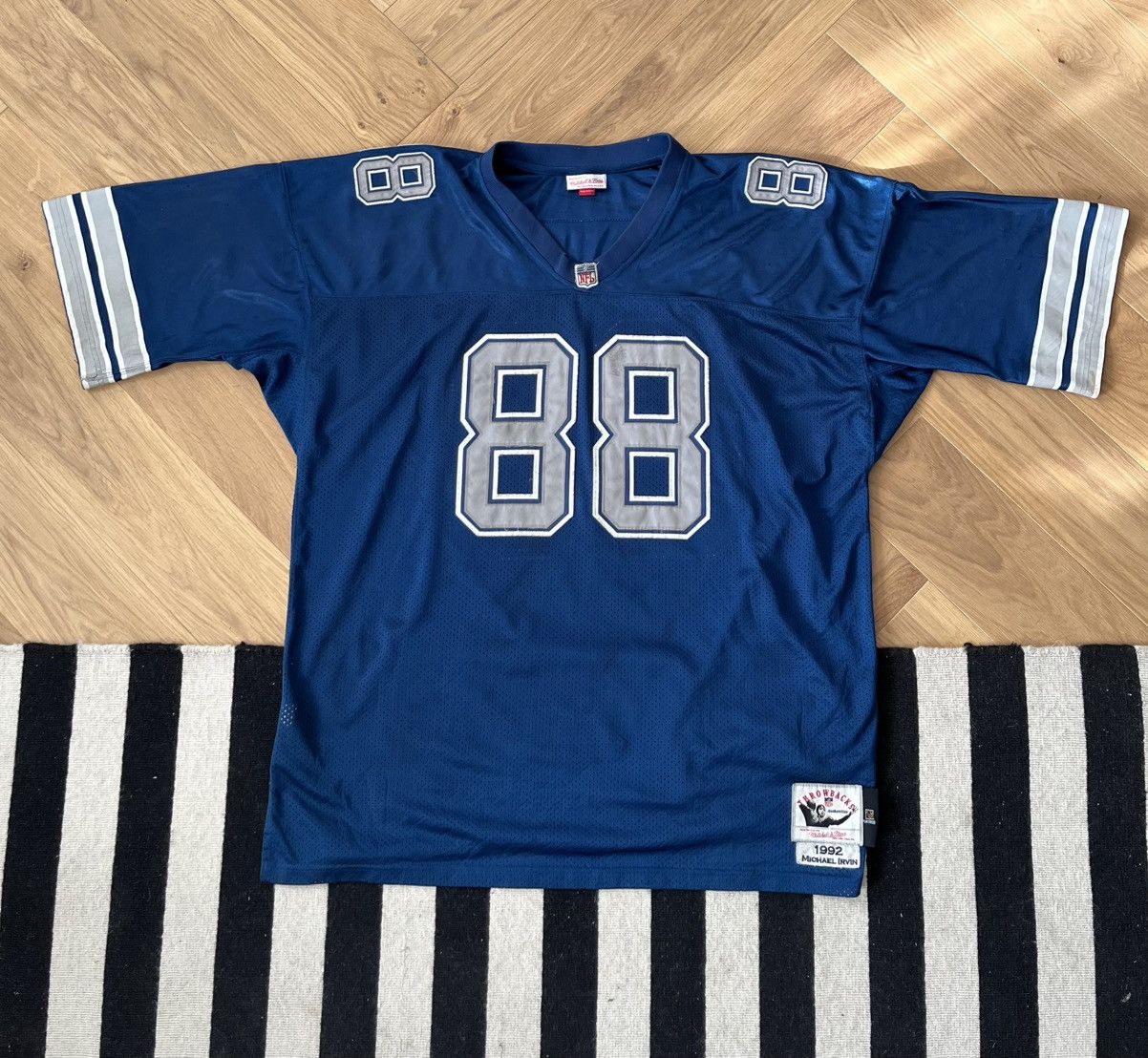 Mitchell & Ness Dallas Cowboys #88 Michael Irvin Mitchell & Ness Jersey Size US XXL / EU 58 / 5 - 1 Thumbnail