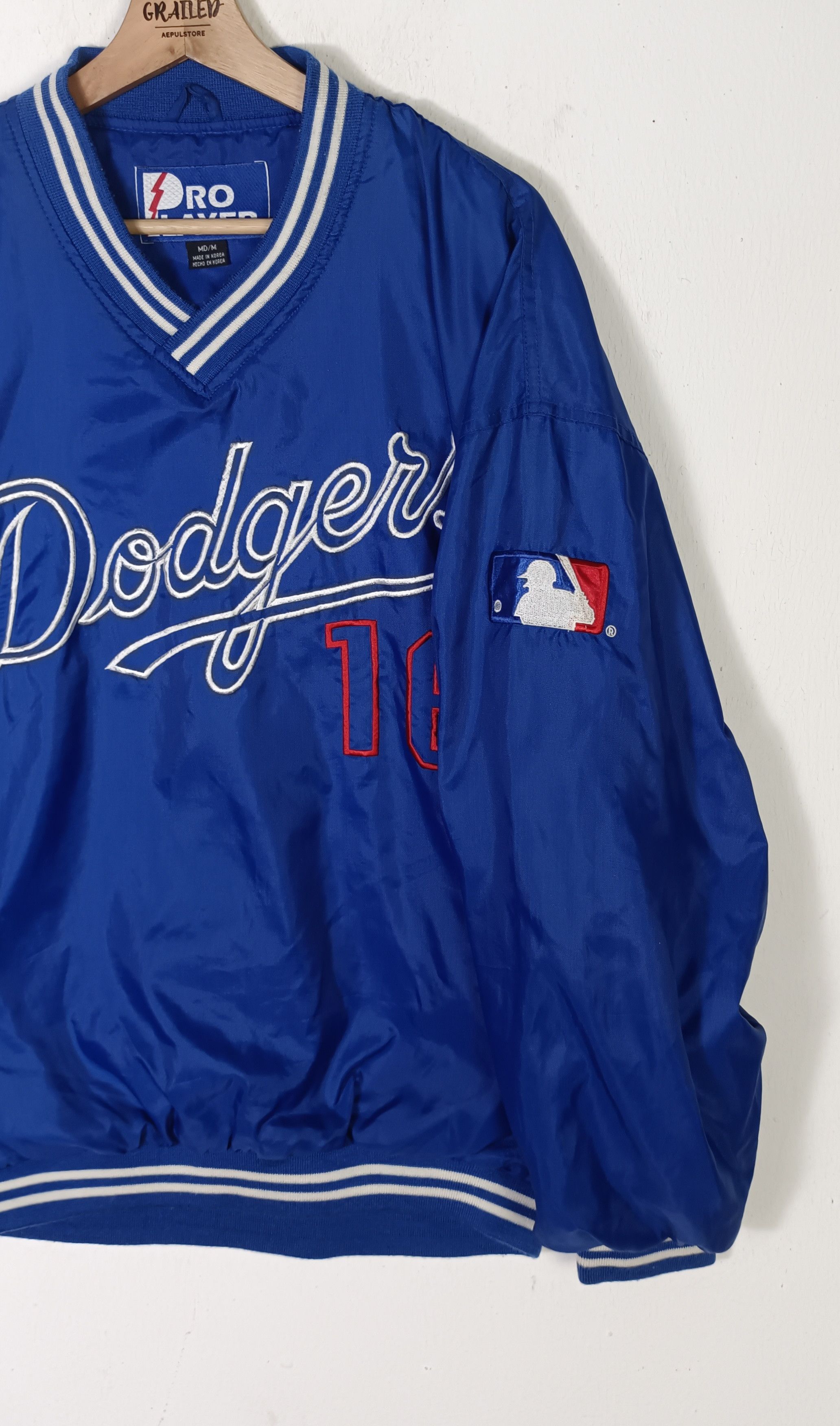 MLB VINTAGE NOMO DODGERS BASEBALL TEAM JACKET Size US M / EU 48-50 / 2 - 3 Thumbnail