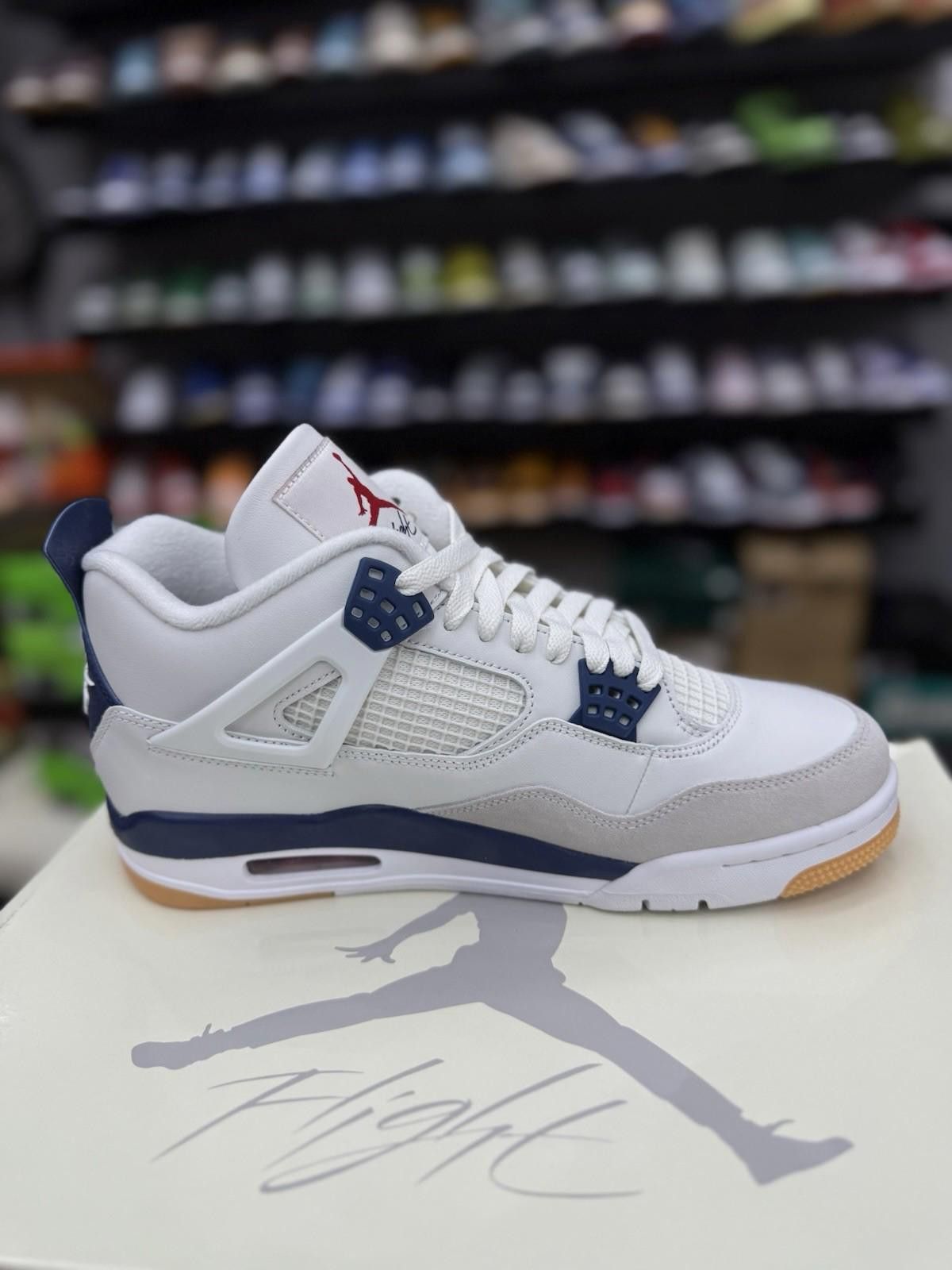 Jordan Brand Jordan 4 Navy SB Men’s Size 10 (DR5415-100) Brand NEW Size US 10 / EU 43 - 6 Thumbnail